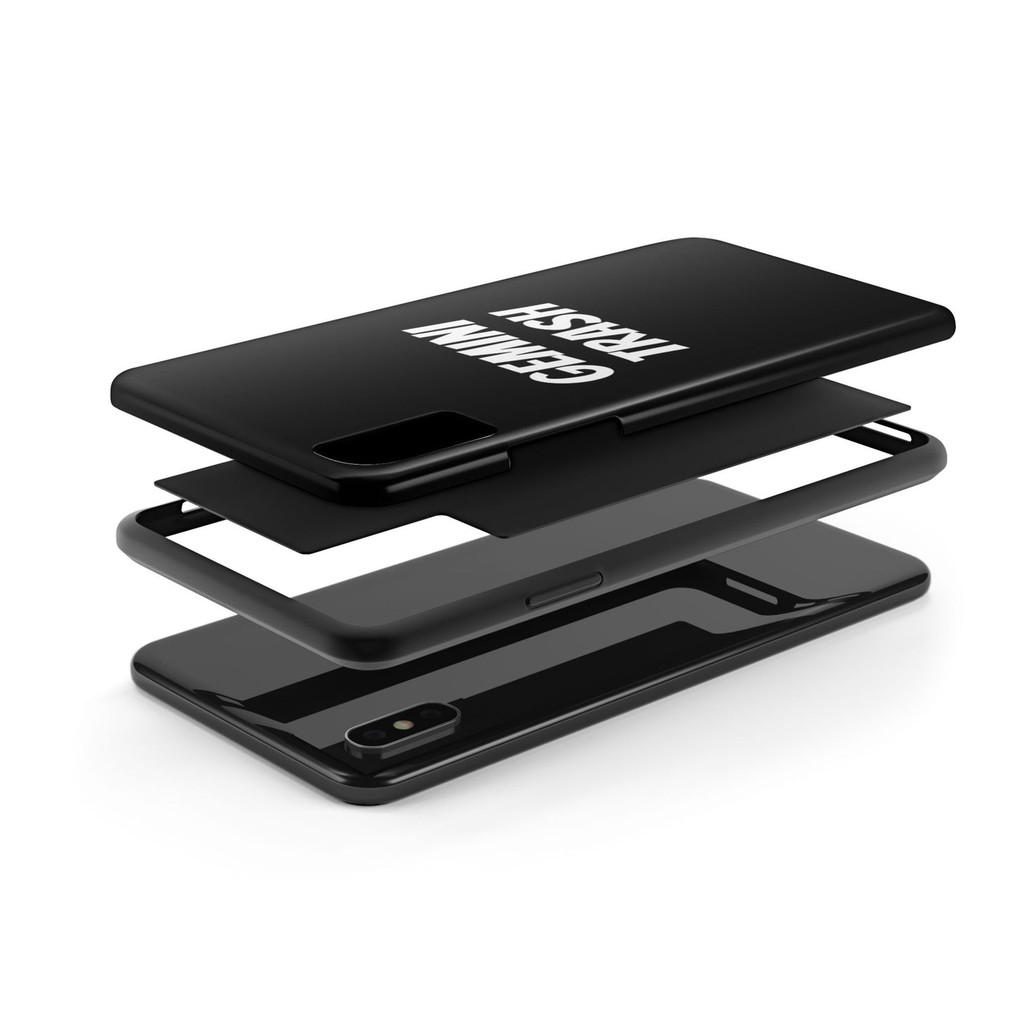 gemini trash phone case