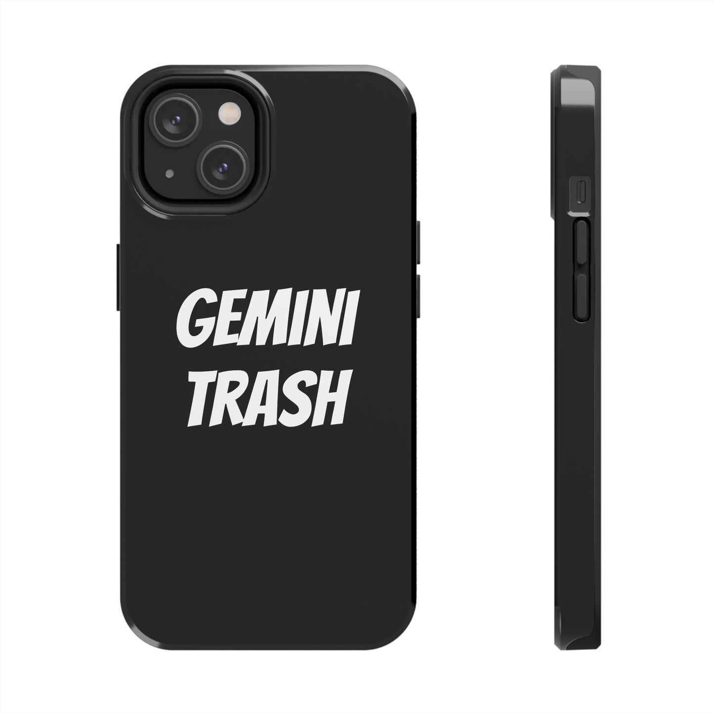 gemini trash phone case