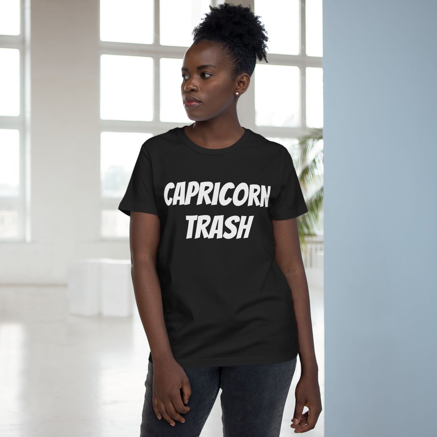 capricorn trash women’s tee
