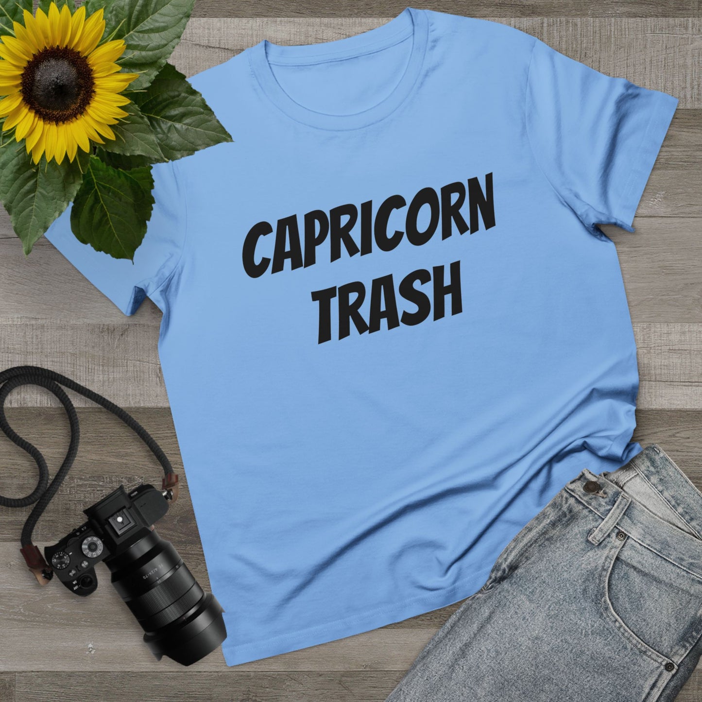 capricorn trash women’s tee