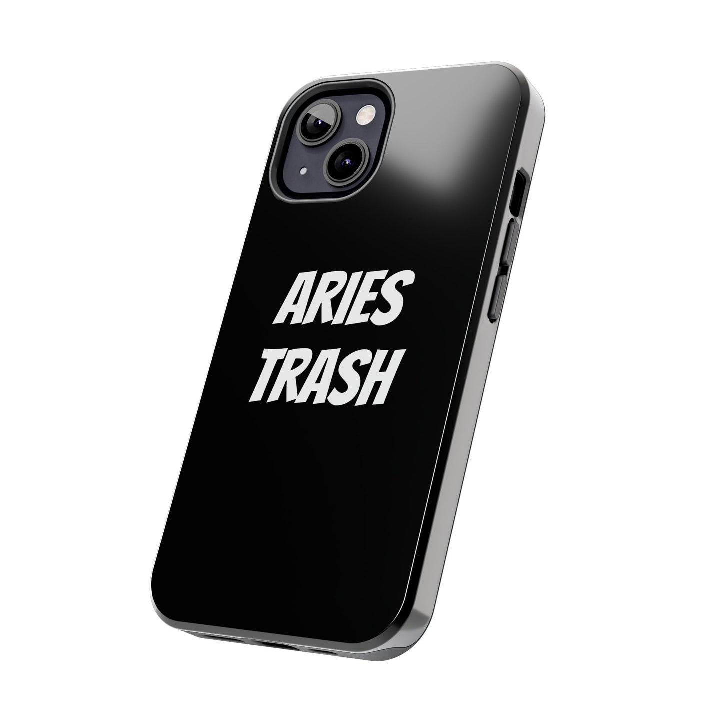 aries trash phone case