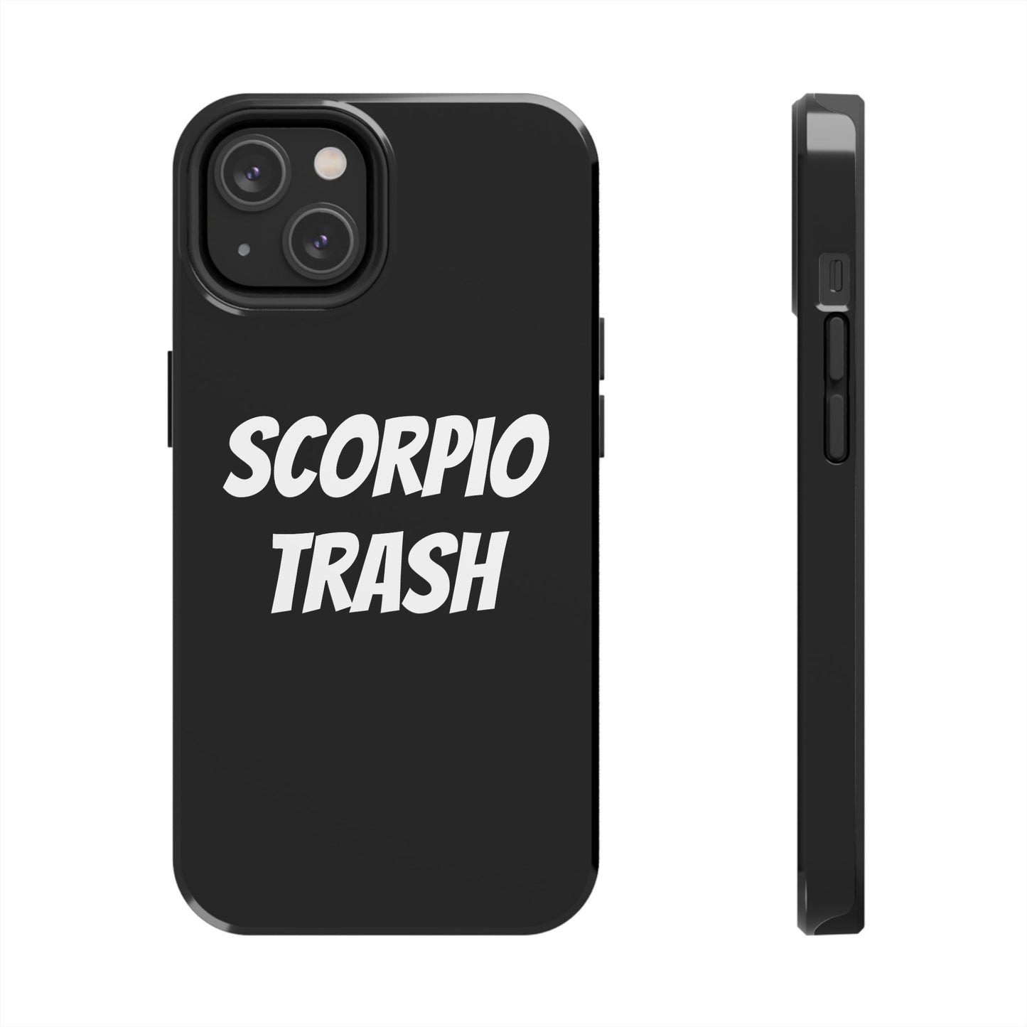 scorpio trash phone case