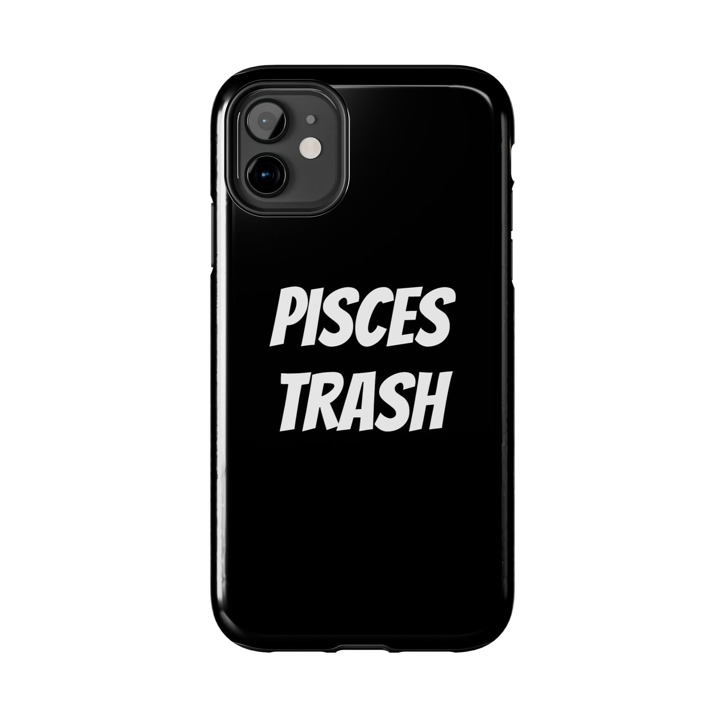 pisces trash phone case