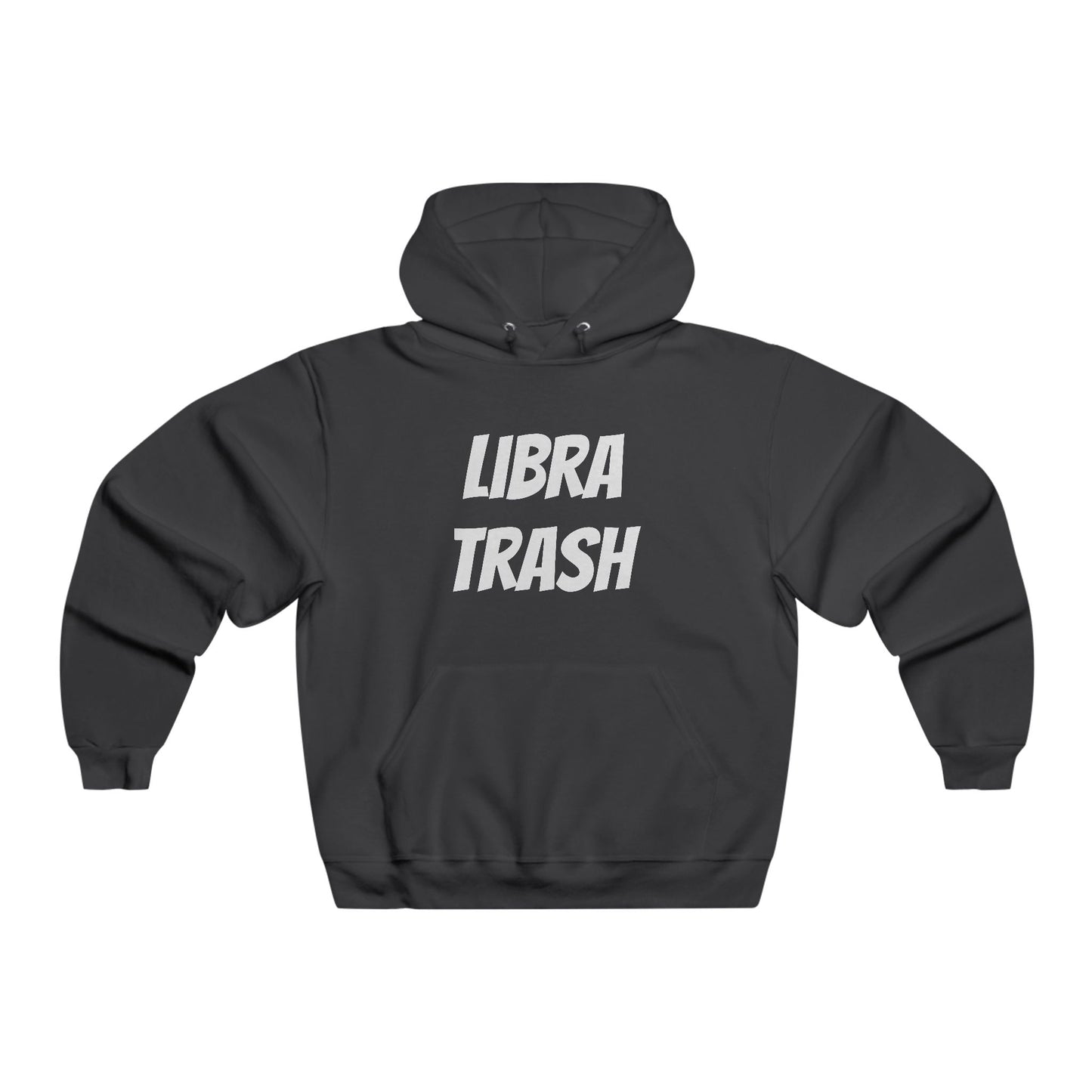 libra trash men's hoodie