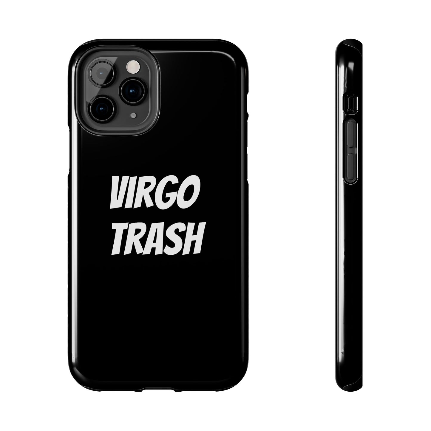 virgo trash phone case