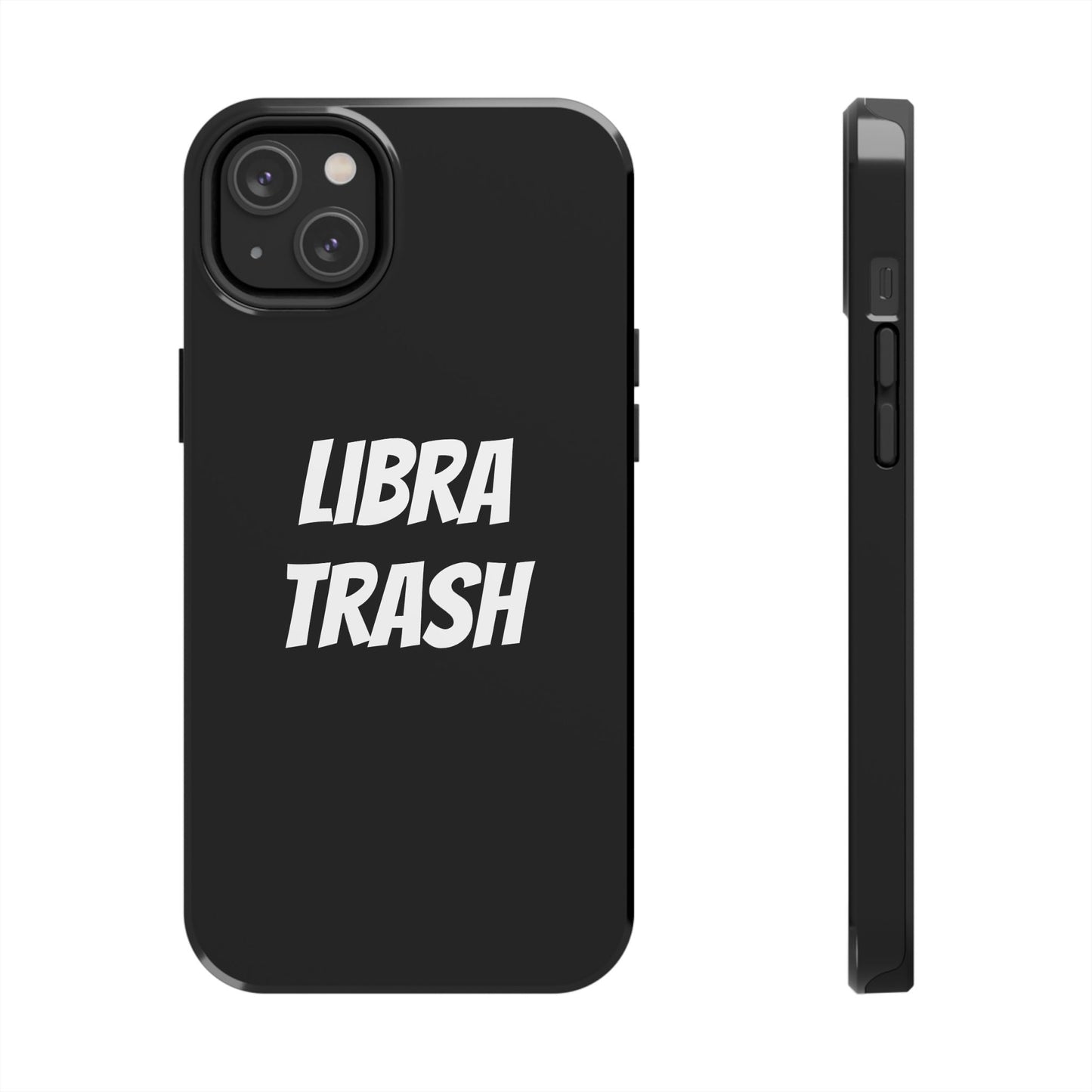 libra trash phone case