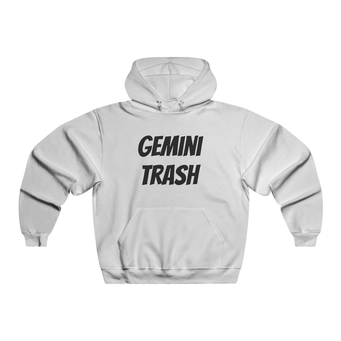 gemini trash men's hoodie