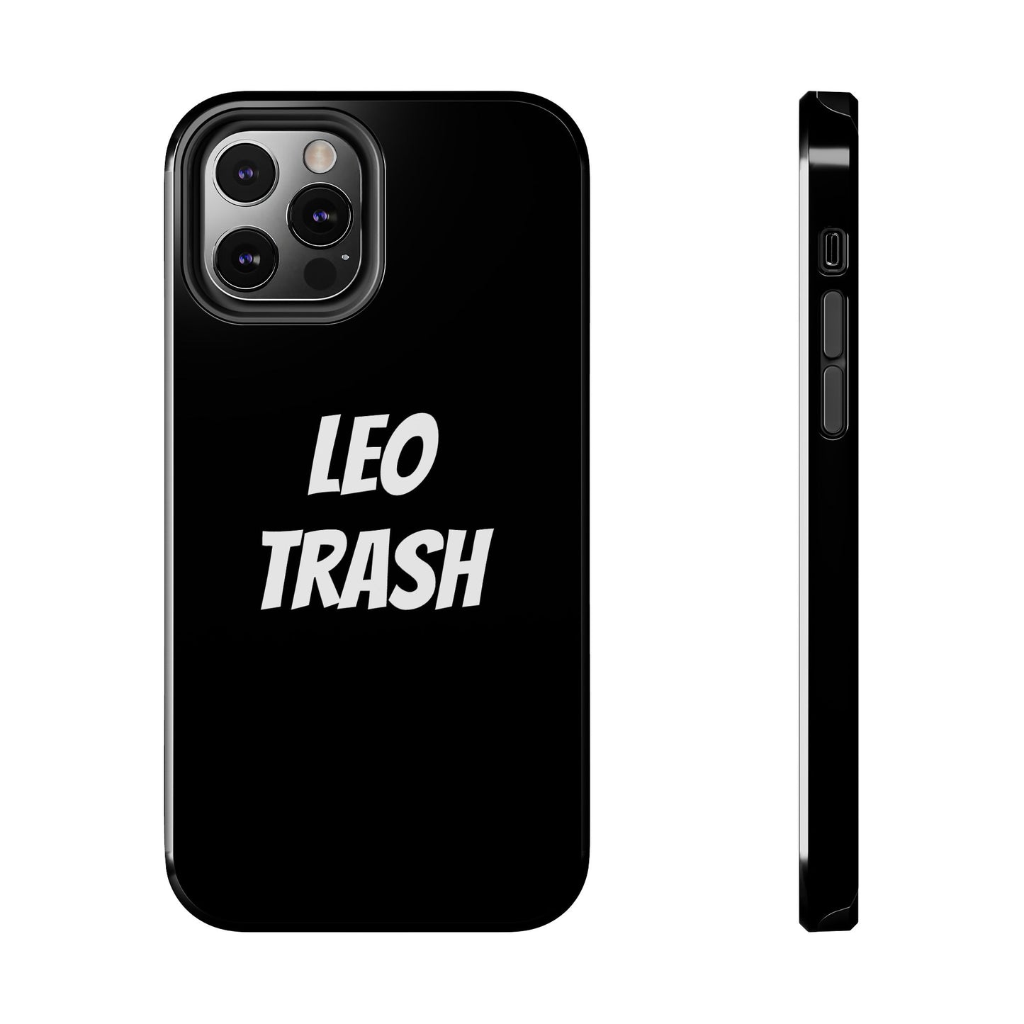 leo trash phone case