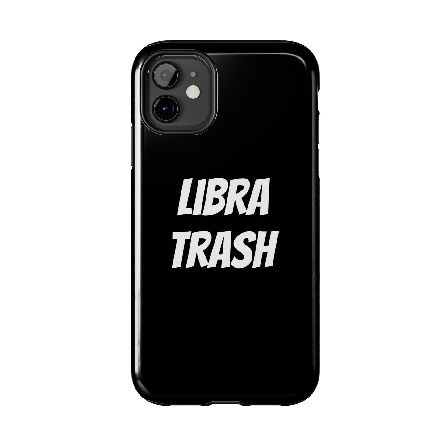 libra trash phone case