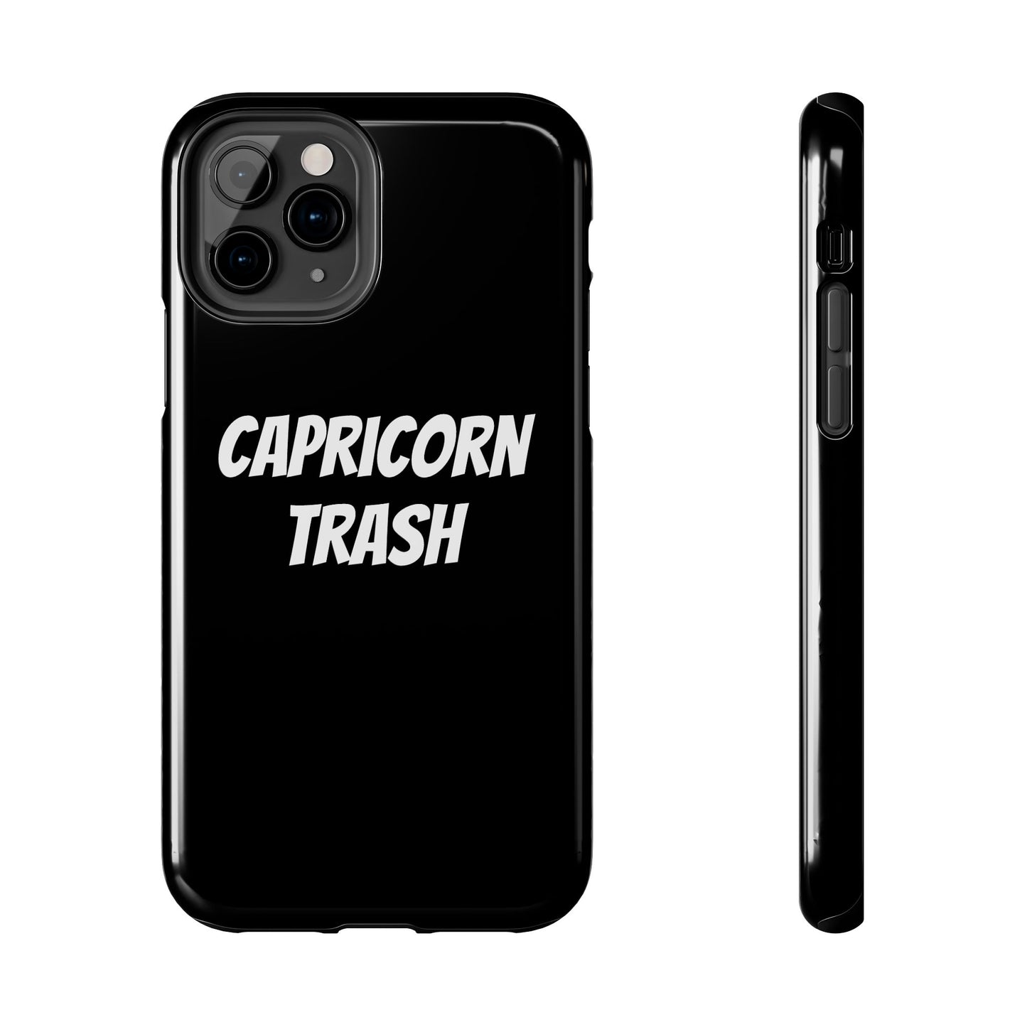 capricorn trash phone case