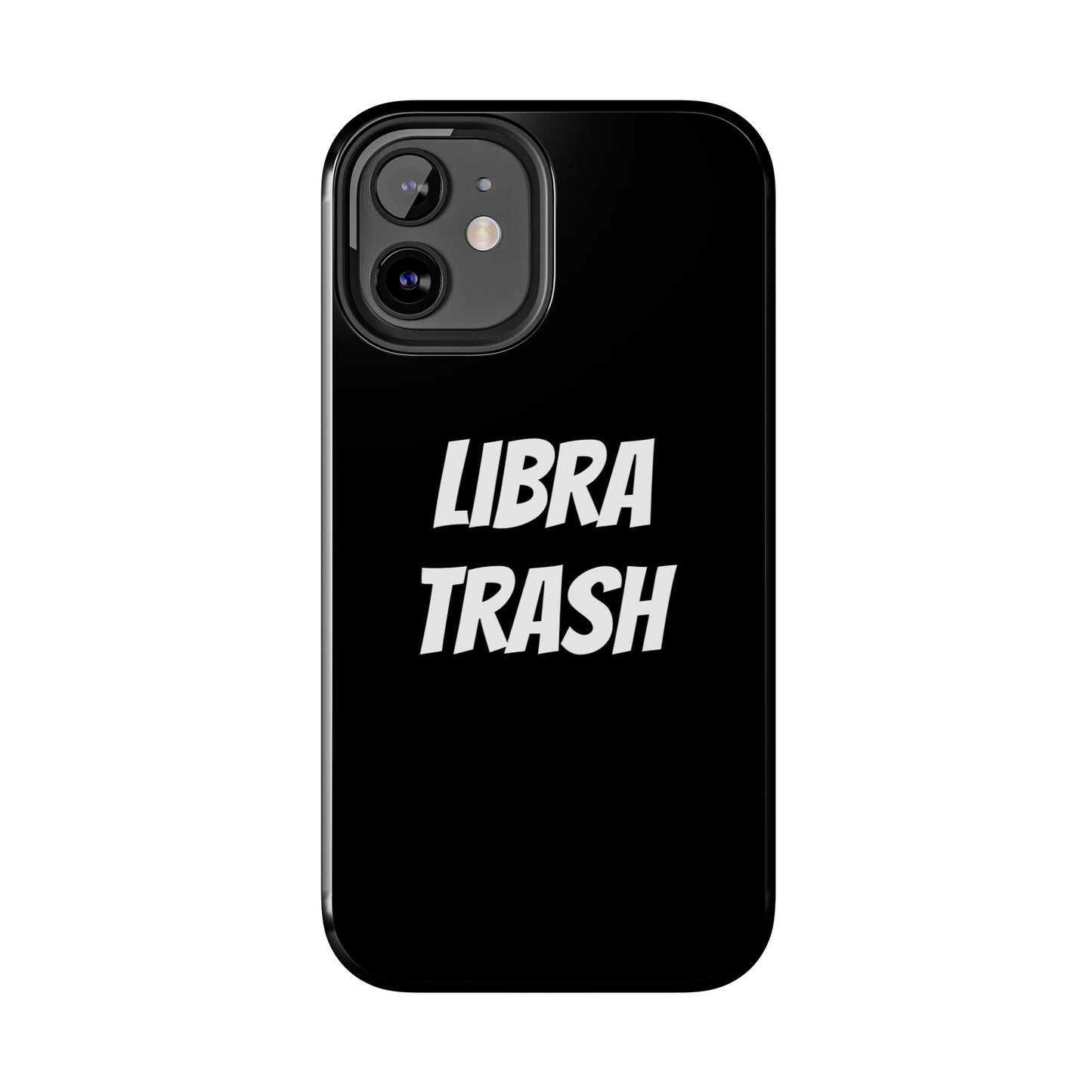 libra trash phone case