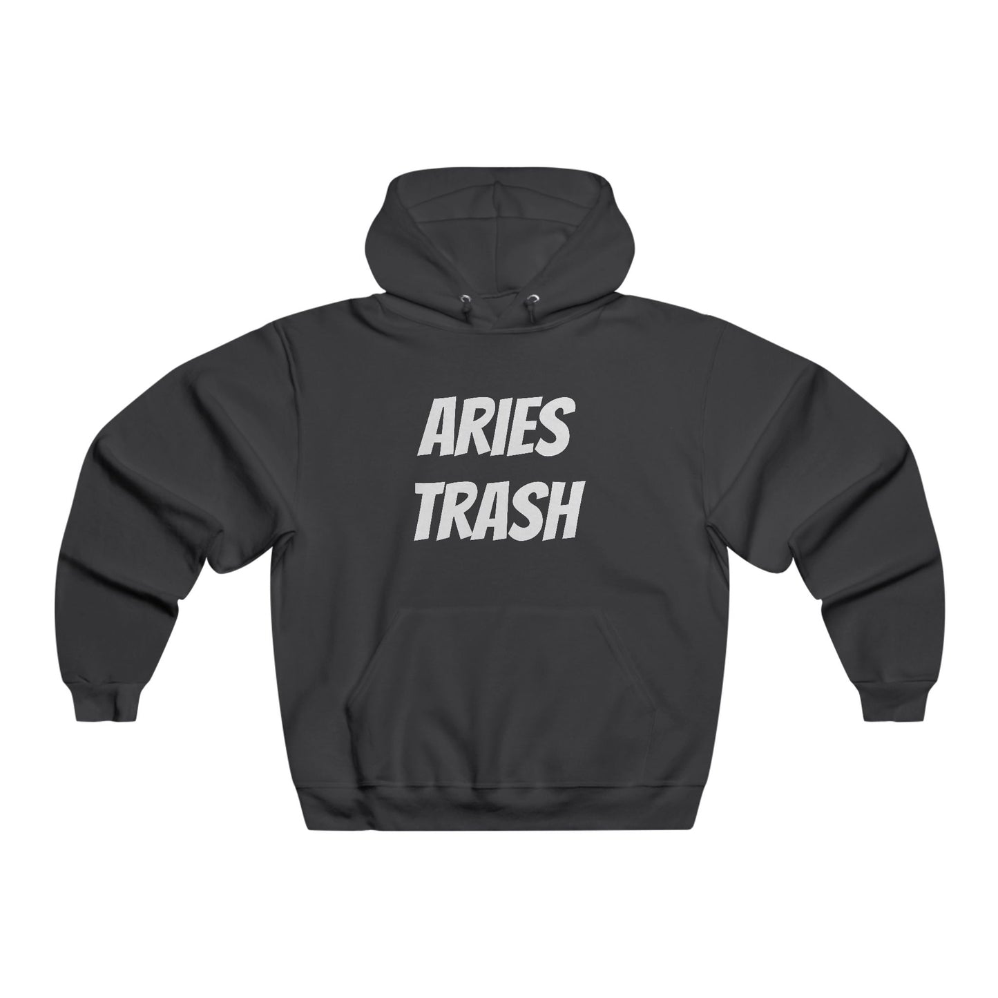 aries trash men's hoodie