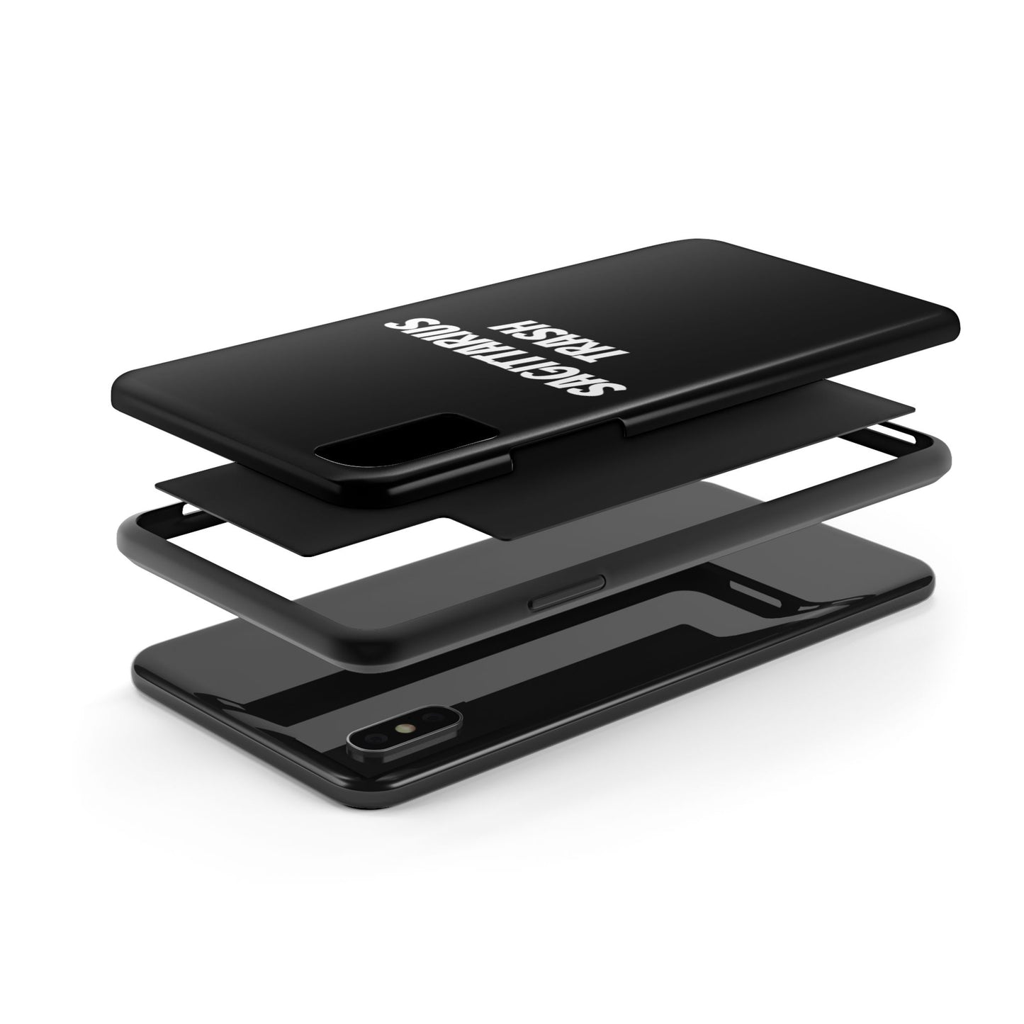 sagittarius trash phone case