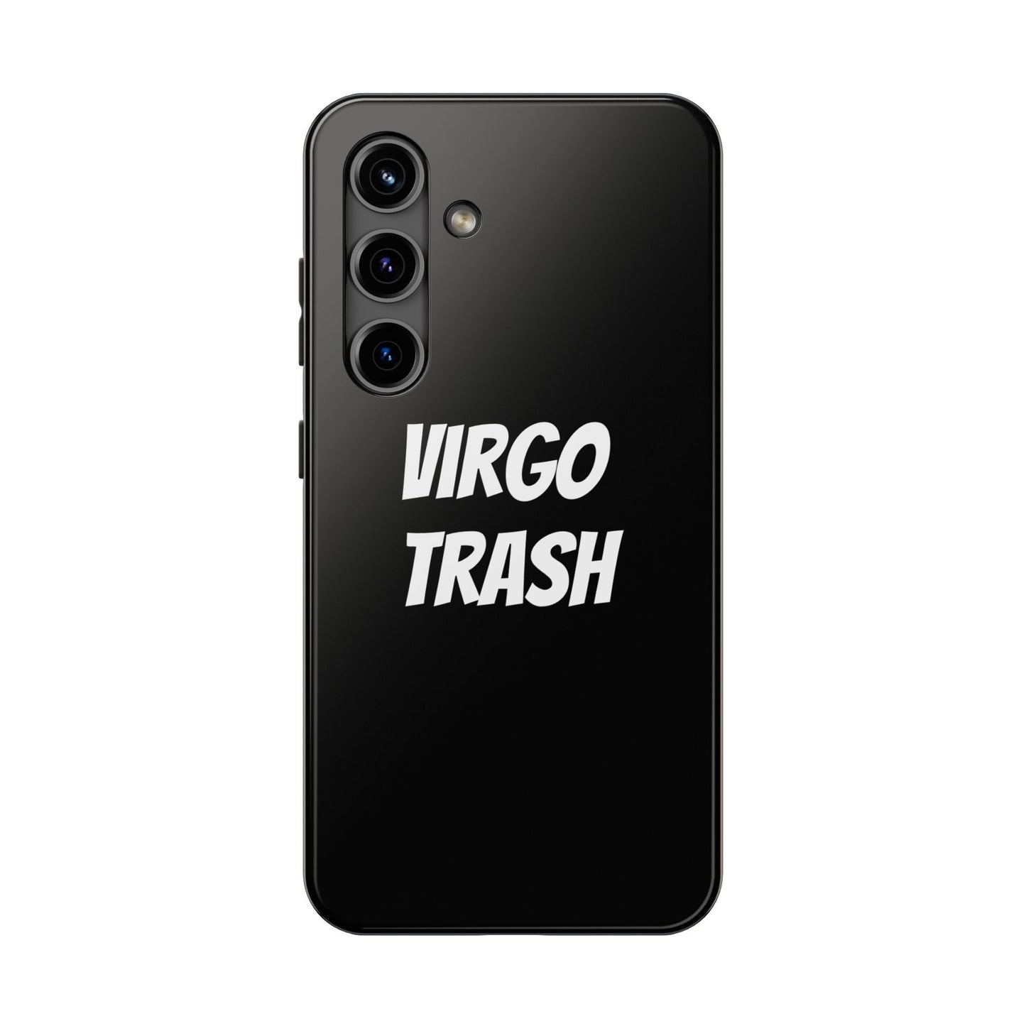 virgo trash phone case