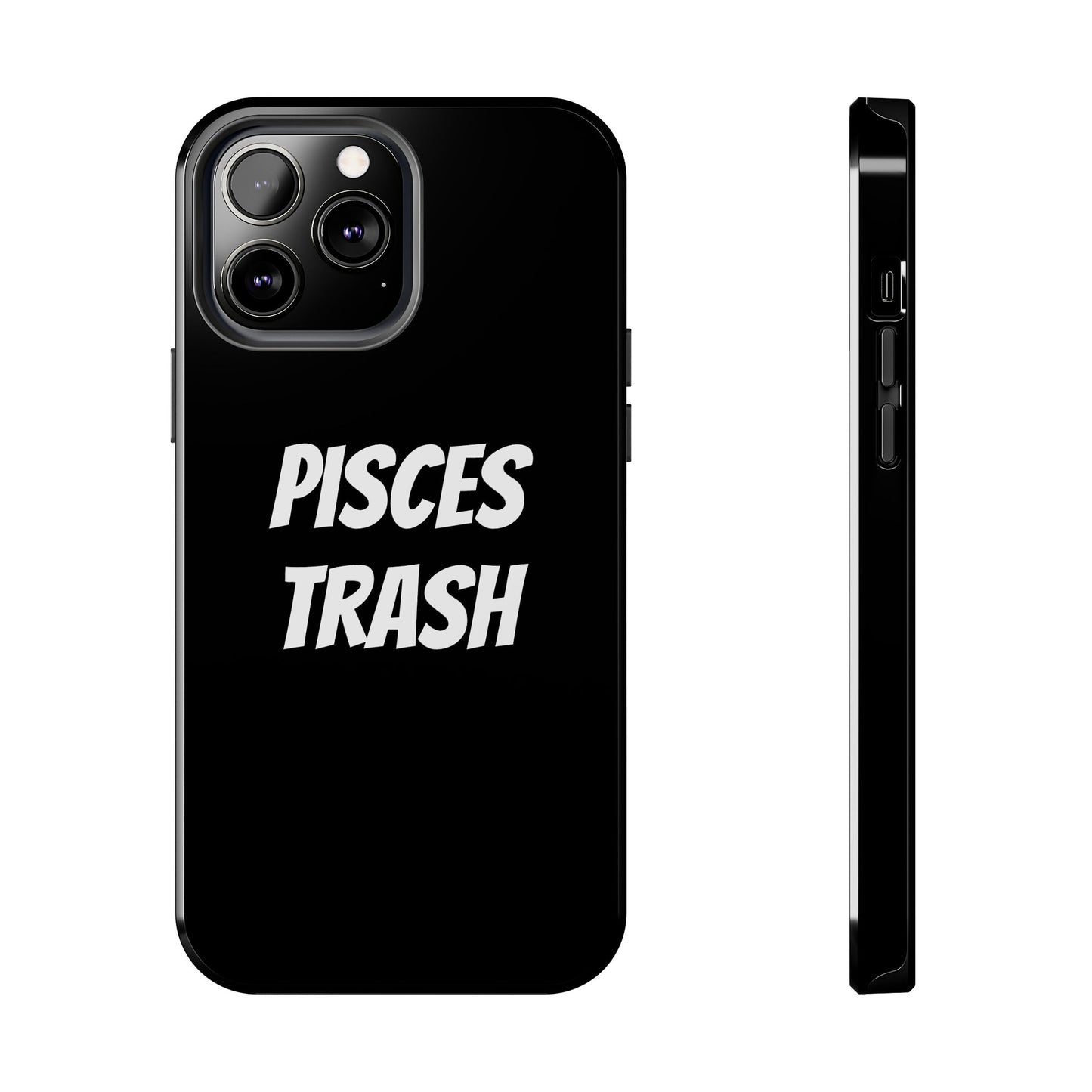 pisces trash phone case