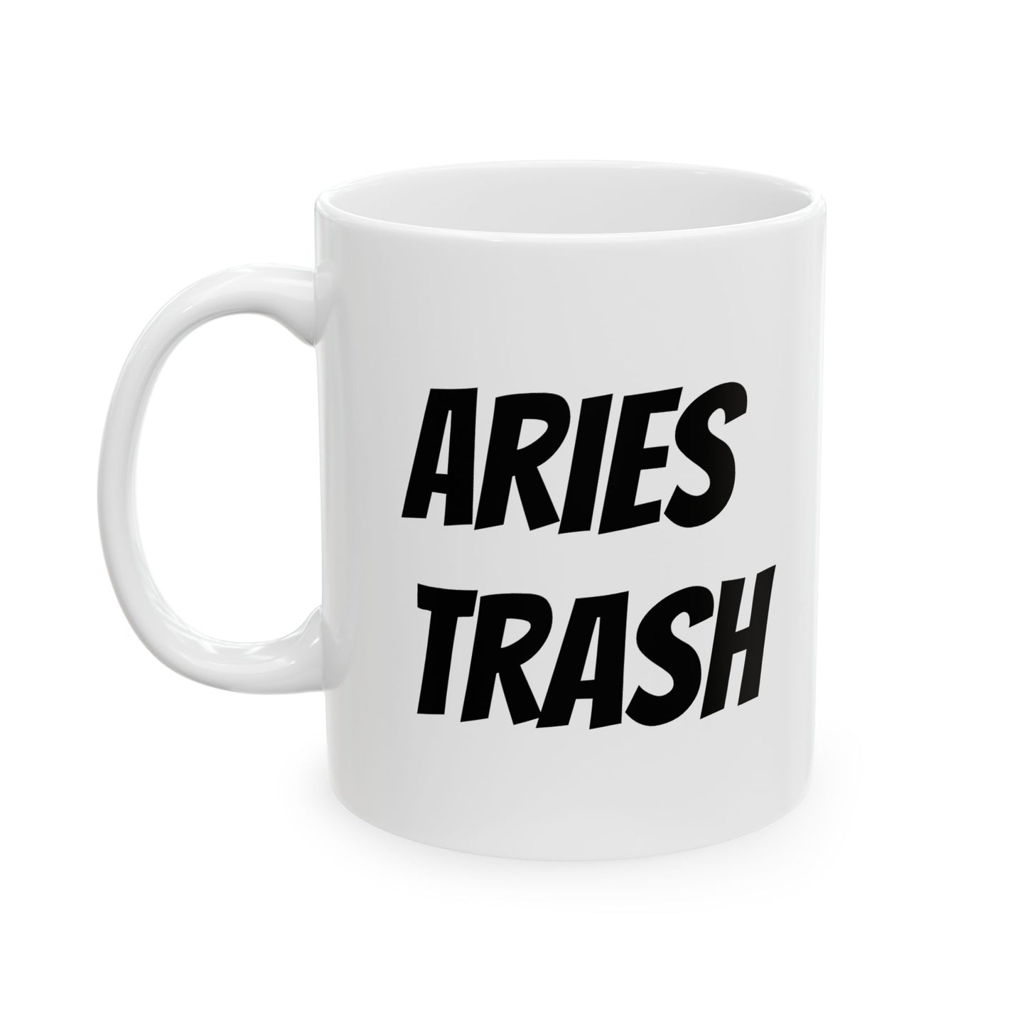 aries trash mug