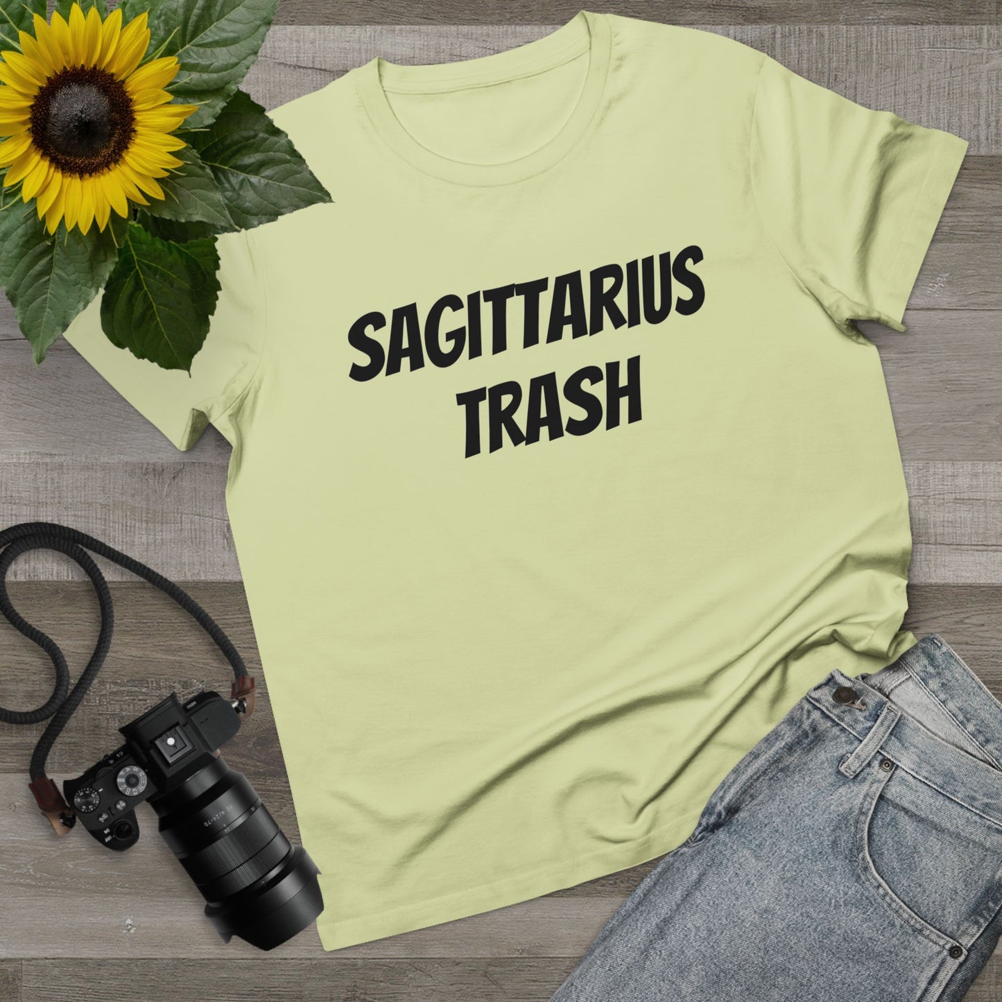 sagittarius trash women’s tee