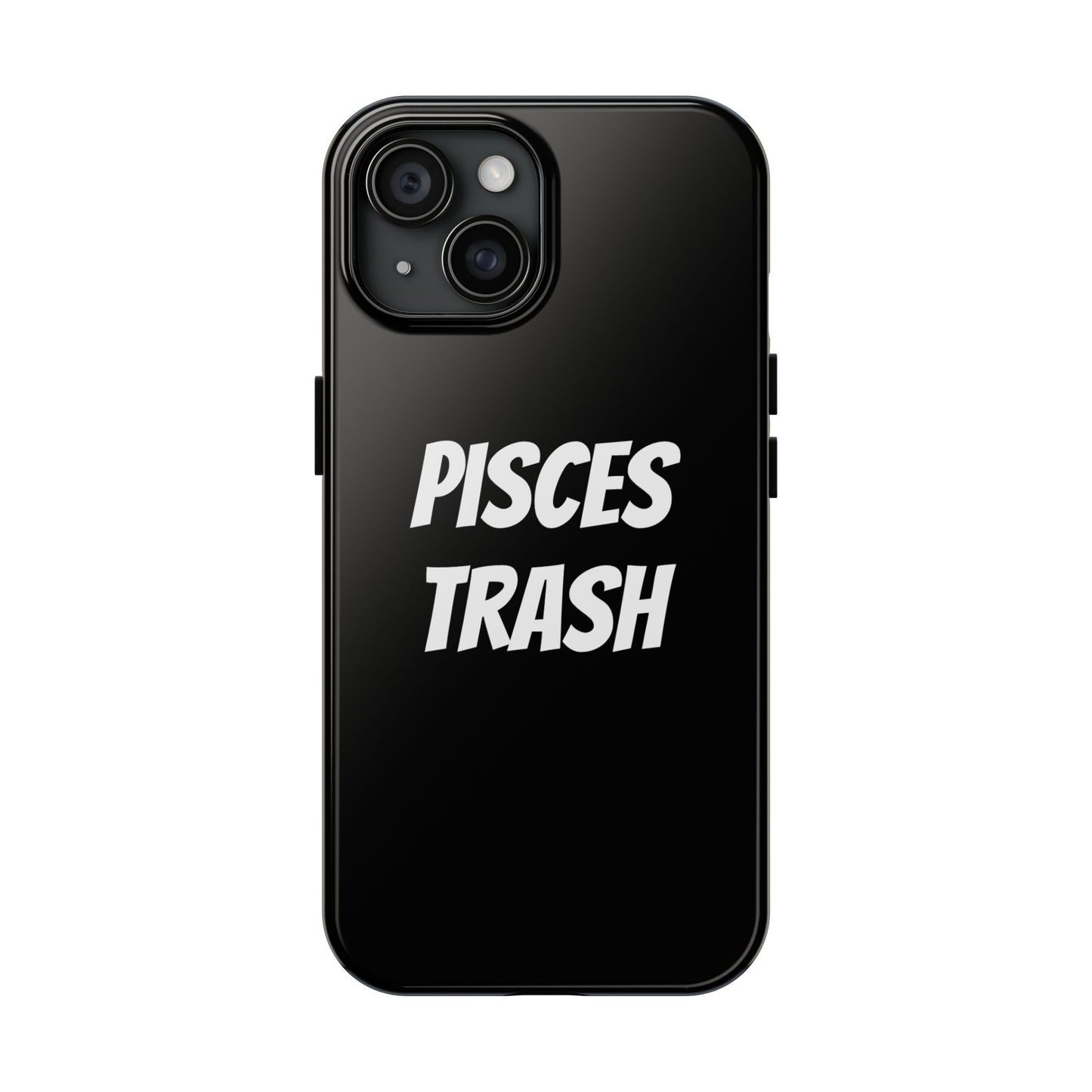 pisces trash phone case