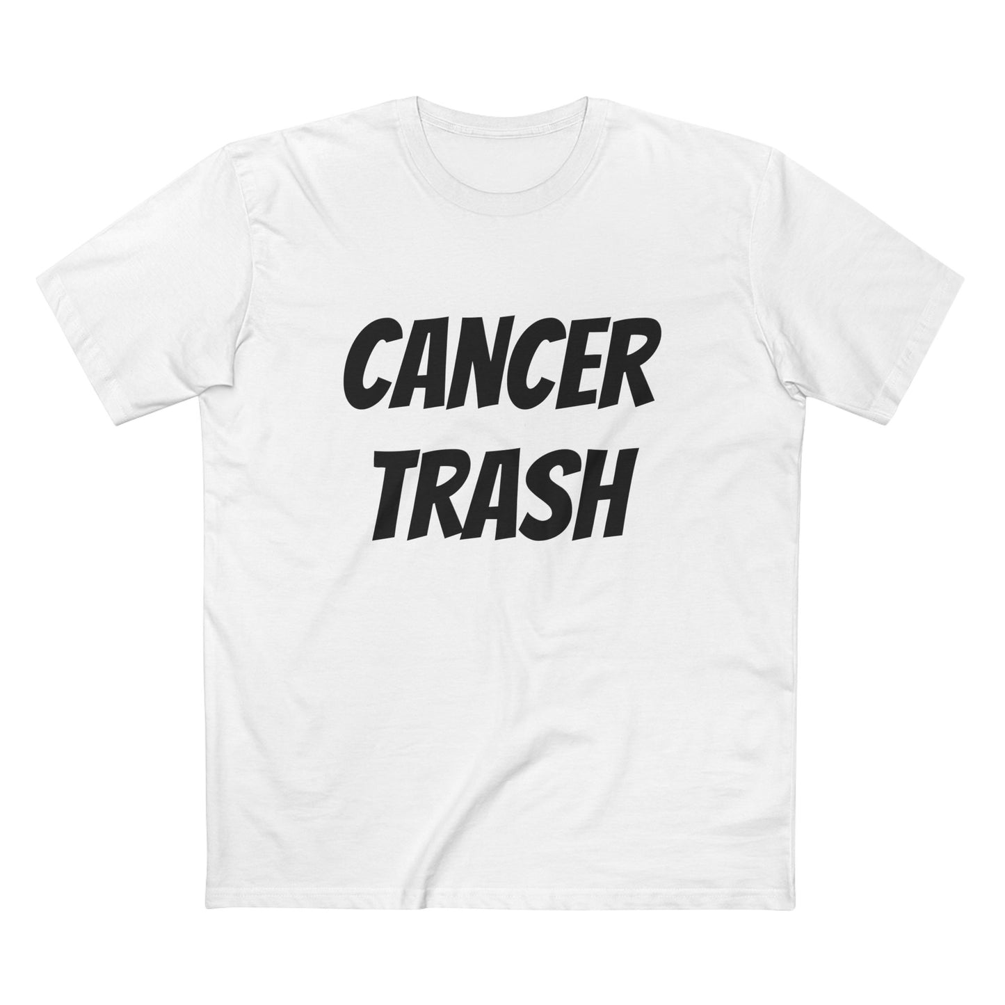 men's cancer trash tee