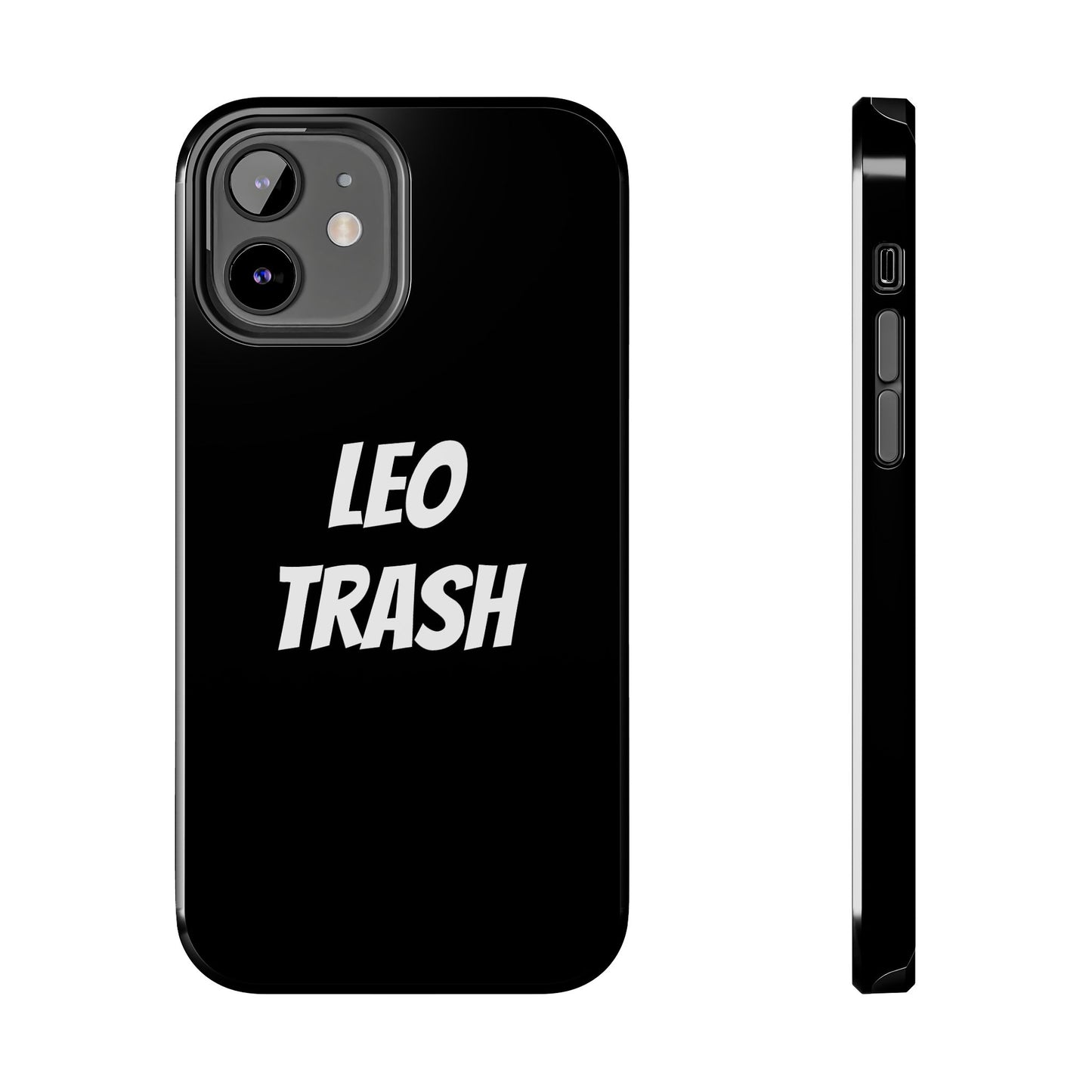 leo trash phone case