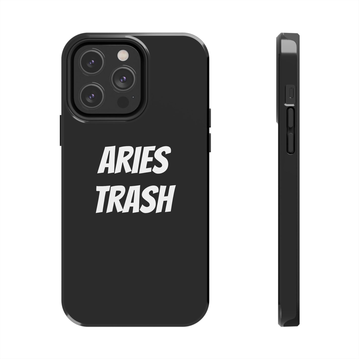 aries trash phone case