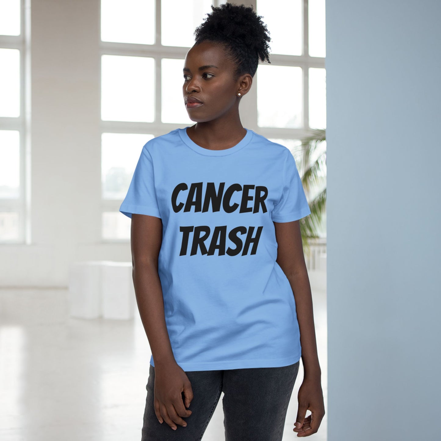 cancer trash women’s tee