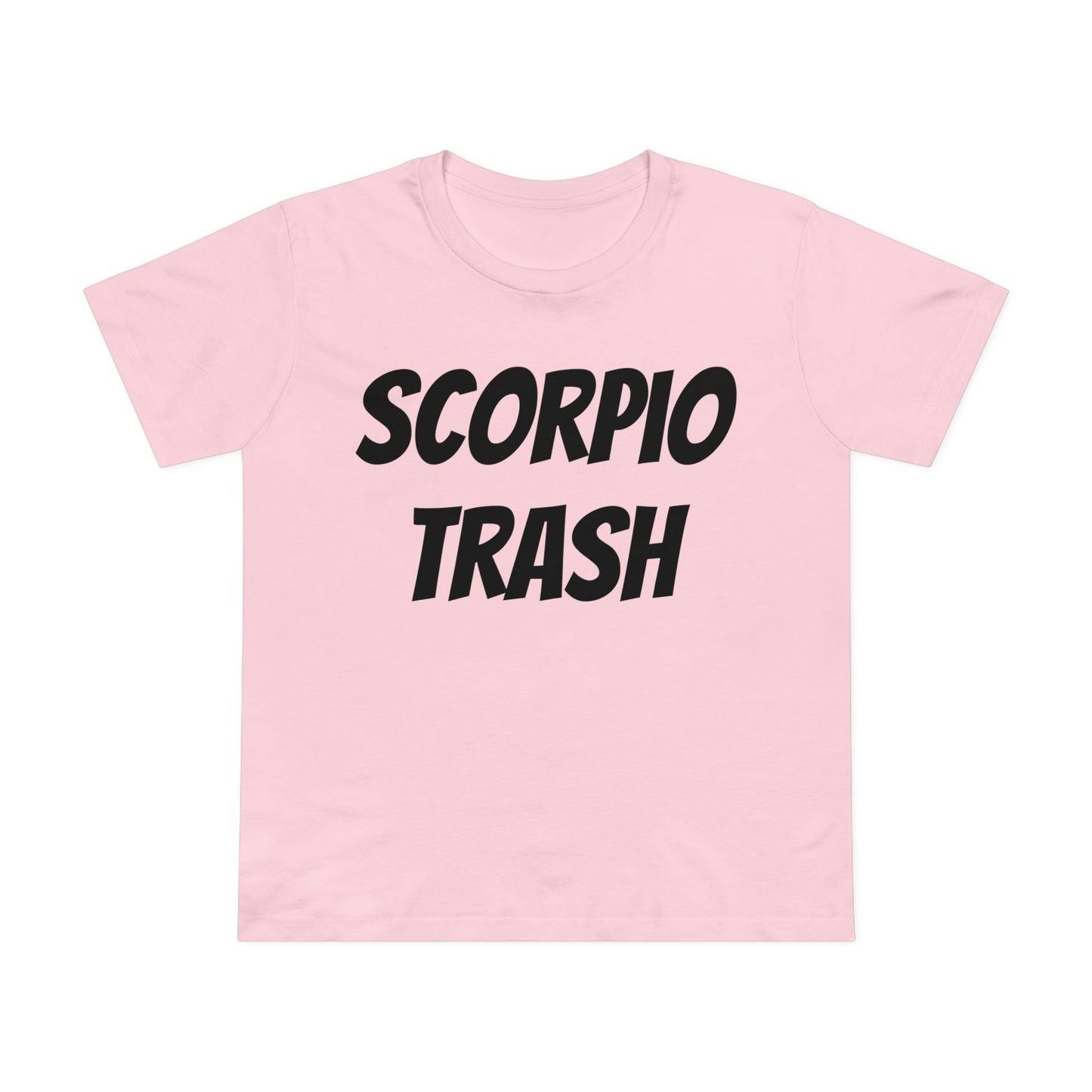scorpio trash women’s tee