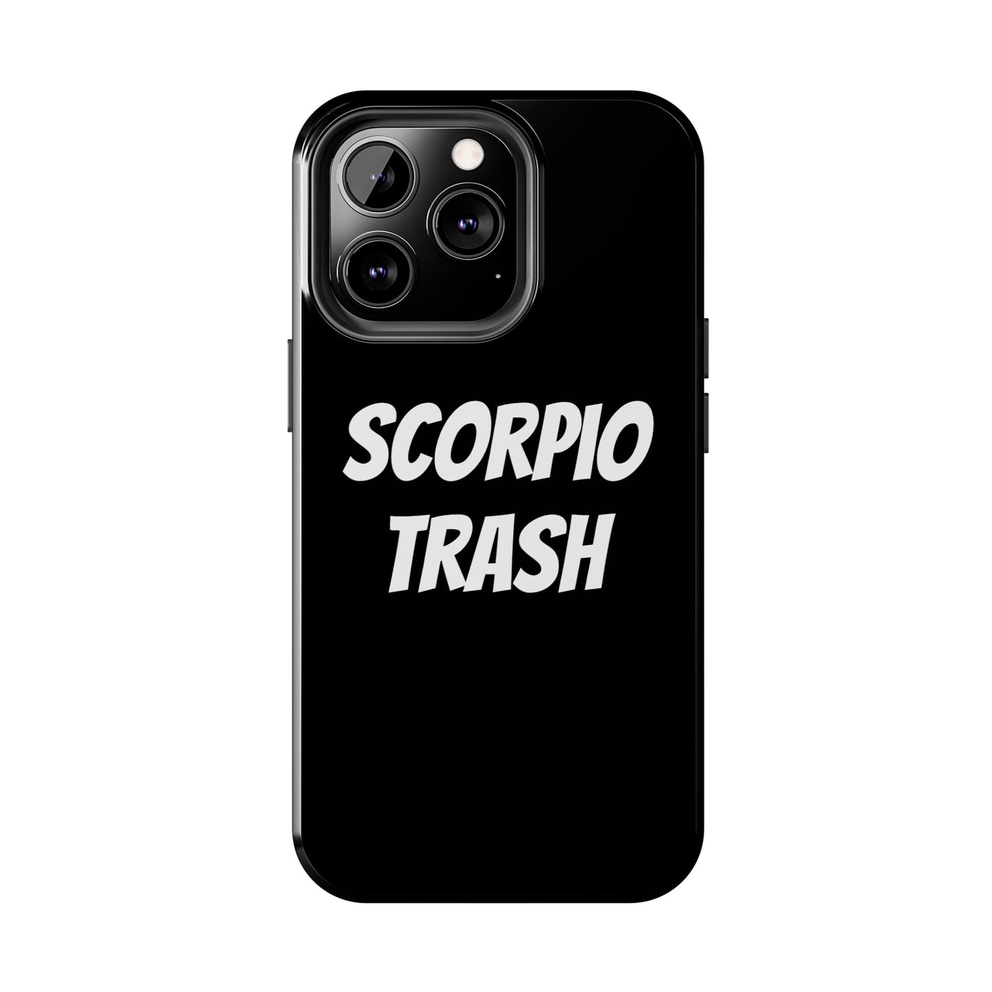 scorpio trash phone case