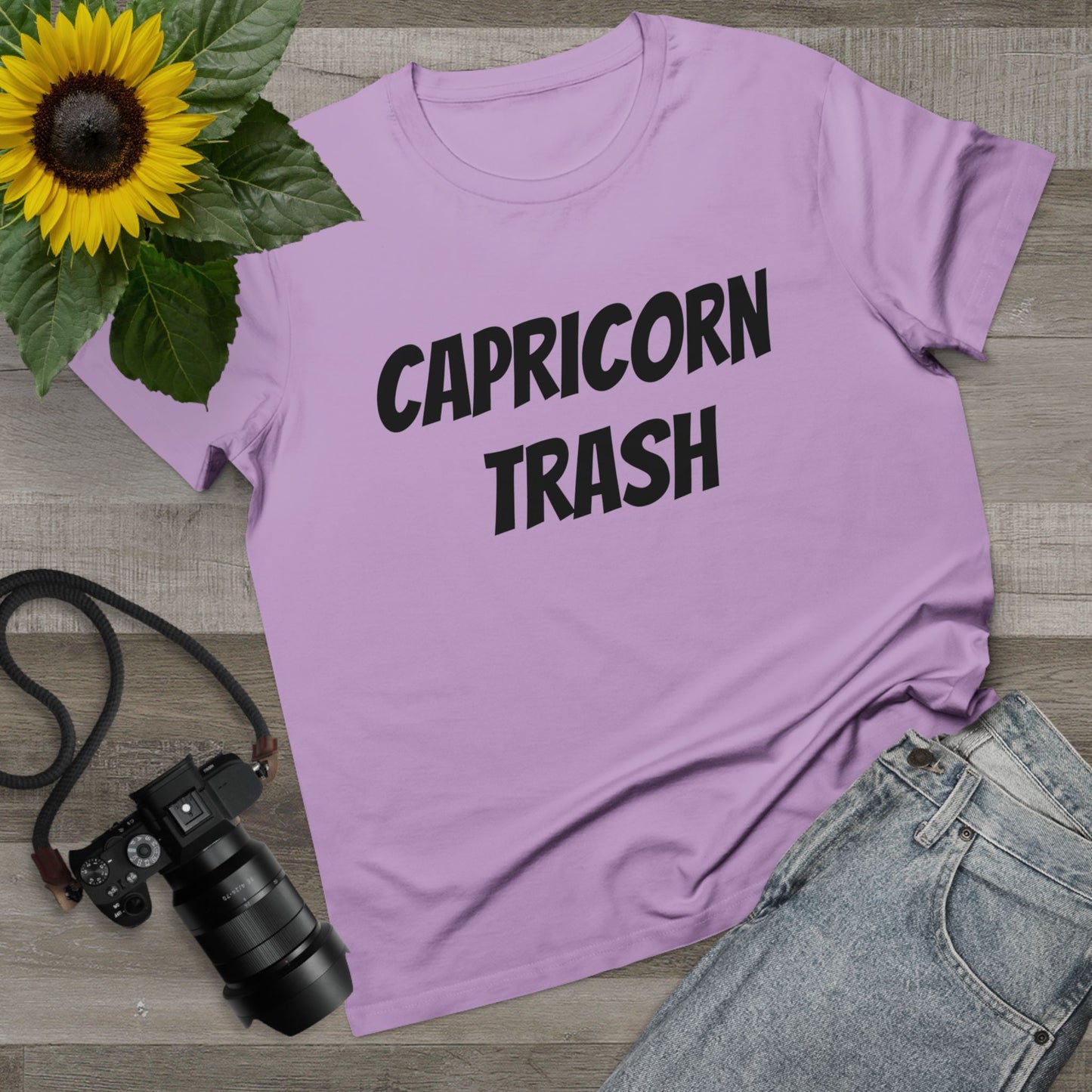 capricorn trash women’s tee