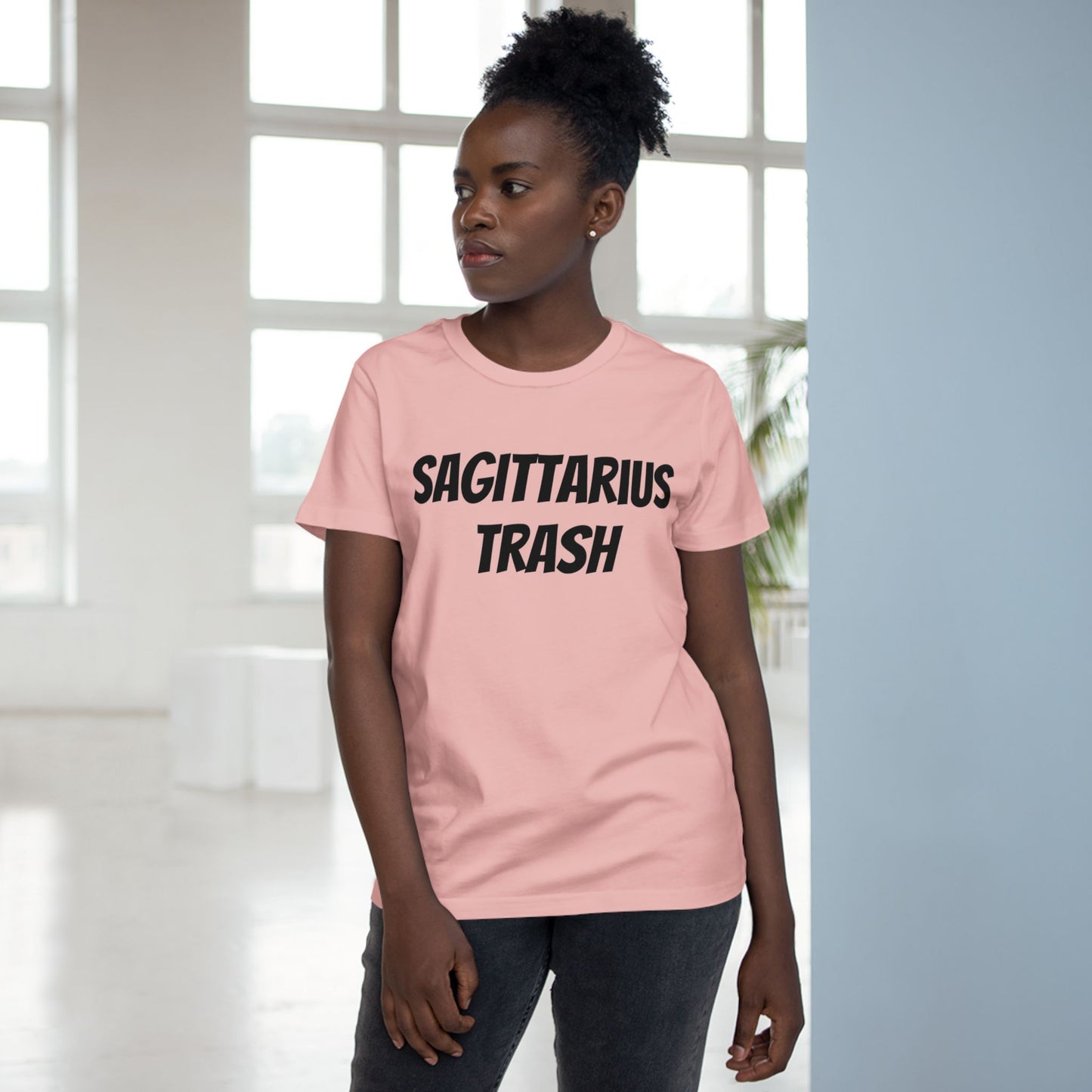 sagittarius trash women’s tee