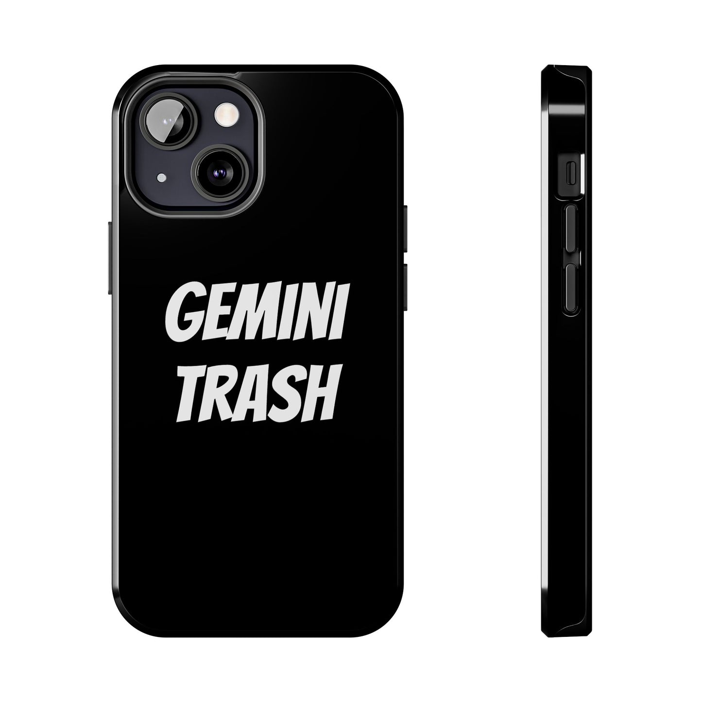 gemini trash phone case