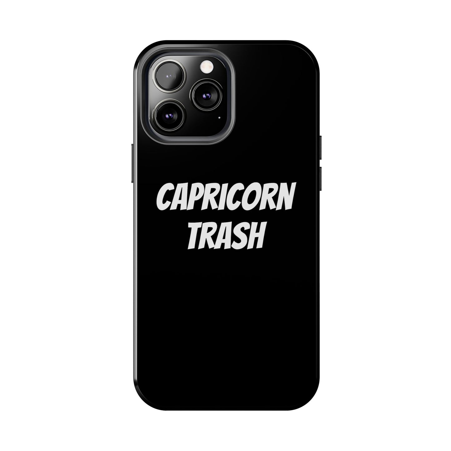 capricorn trash phone case