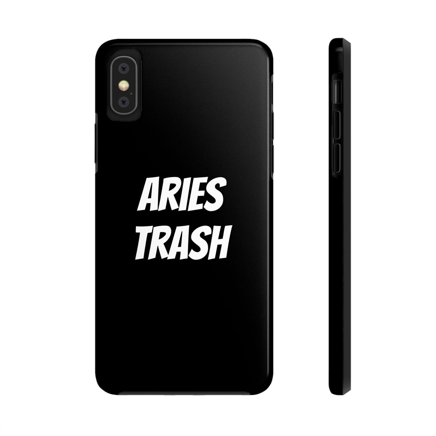 aries trash phone case