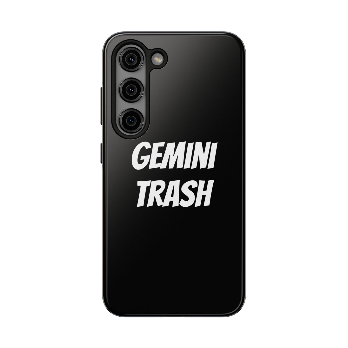 gemini trash phone case