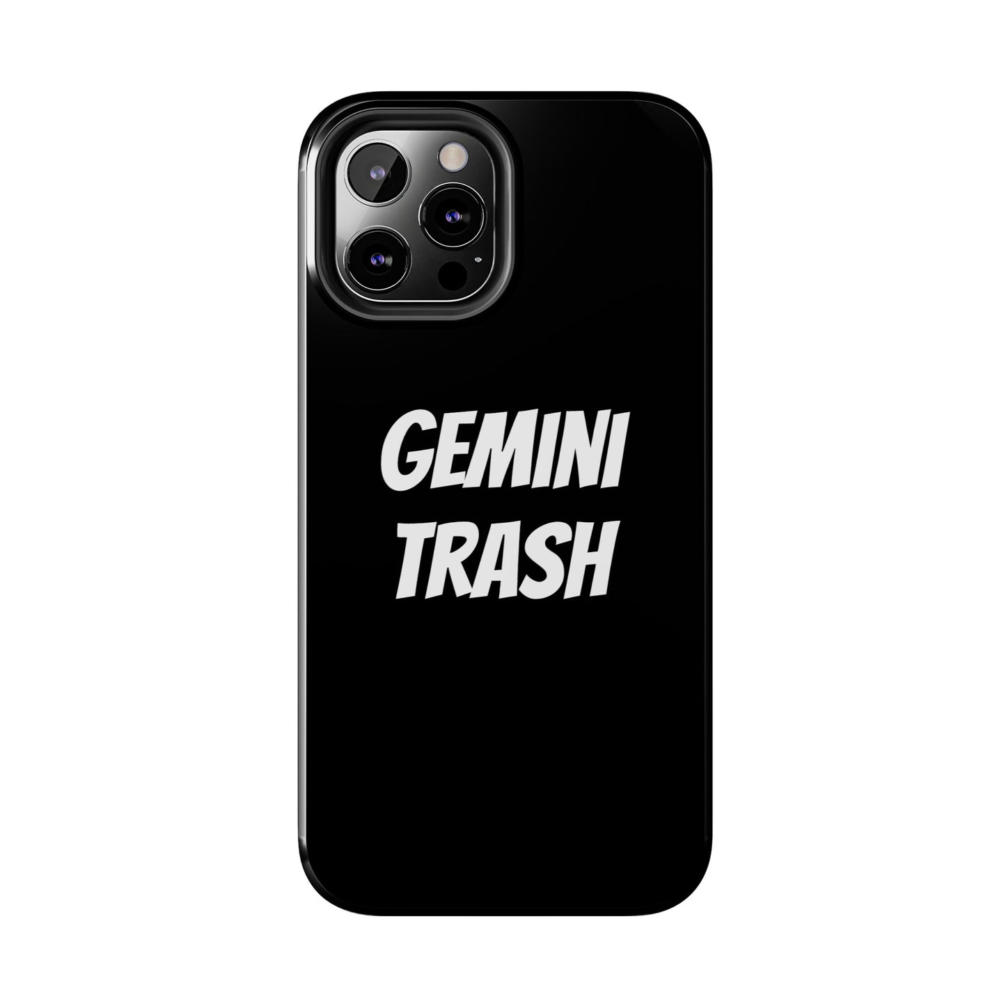 gemini trash phone case