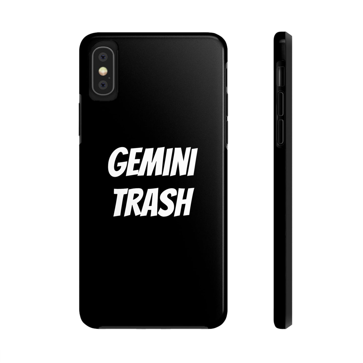 gemini trash phone case