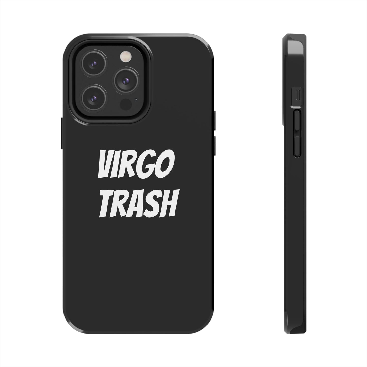 virgo trash phone case