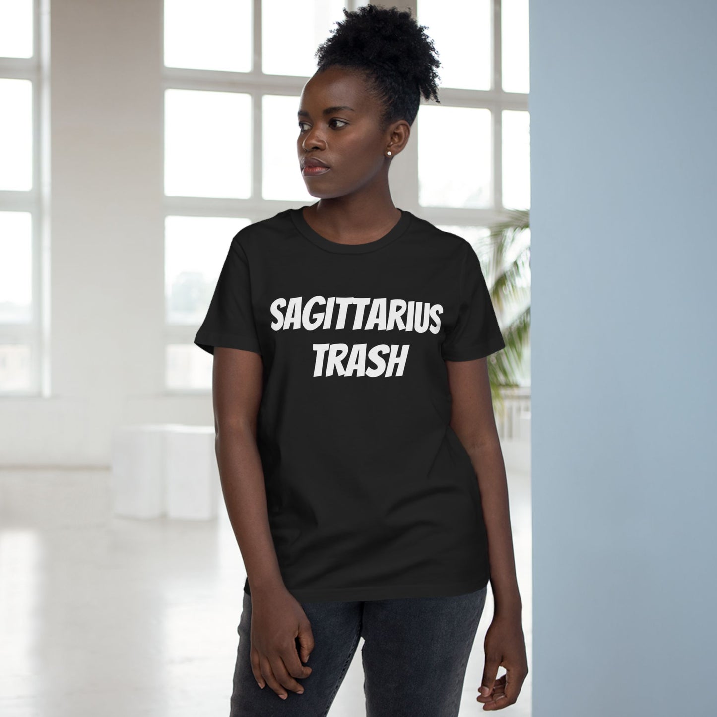 sagittarius trash women’s tee