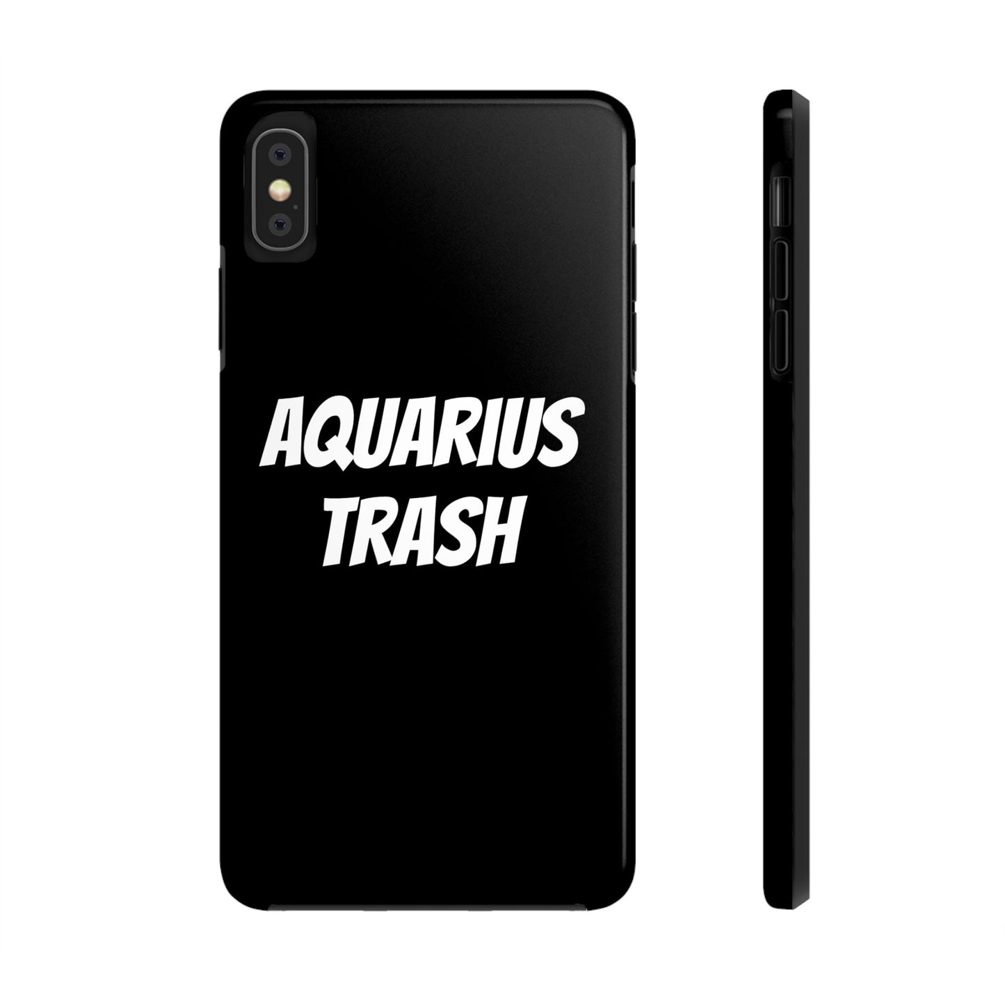 aquarius trash phone case