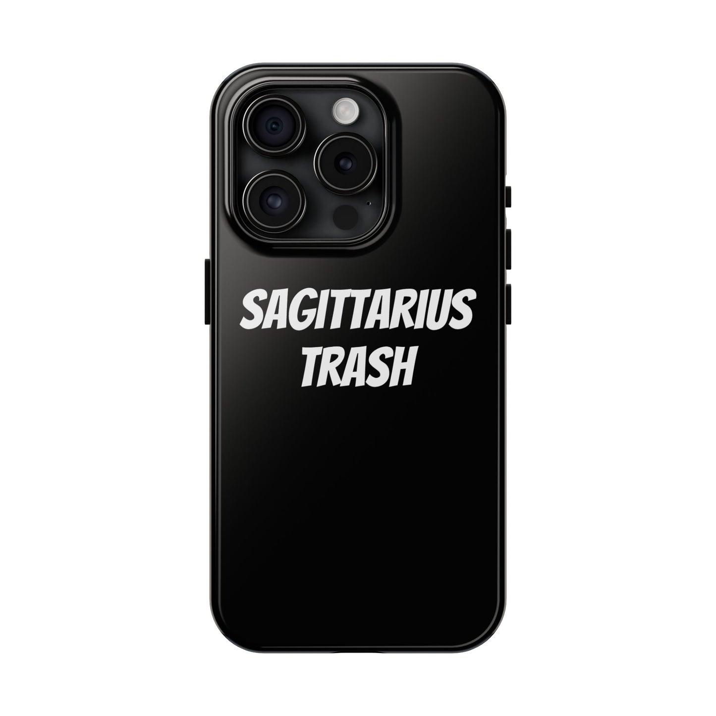sagittarius trash phone case