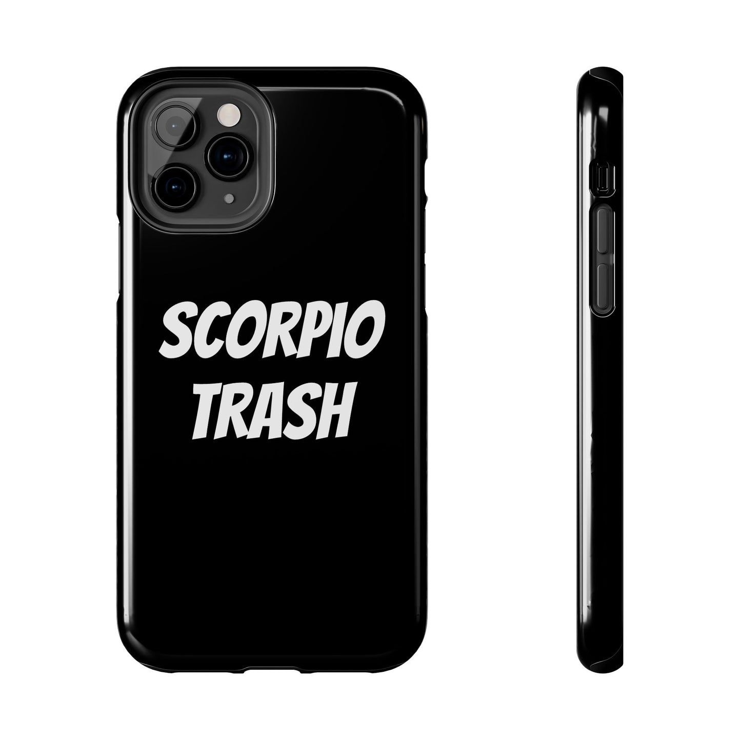scorpio trash phone case