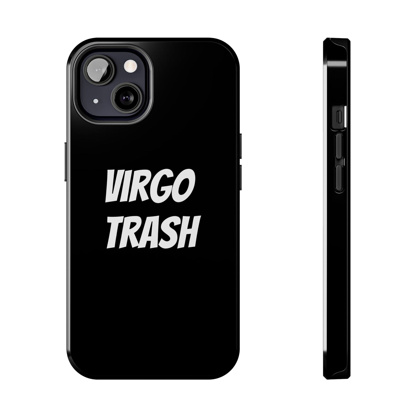 virgo trash phone case