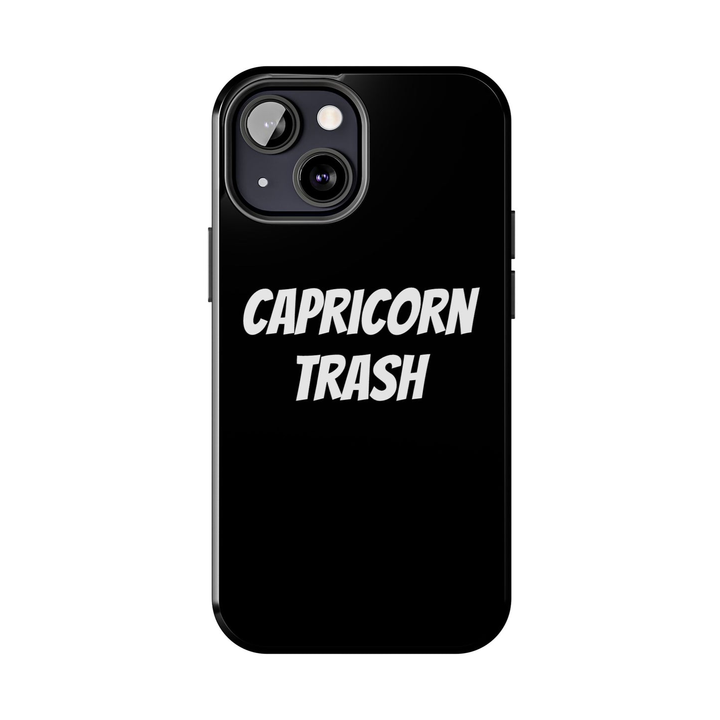 capricorn trash phone case