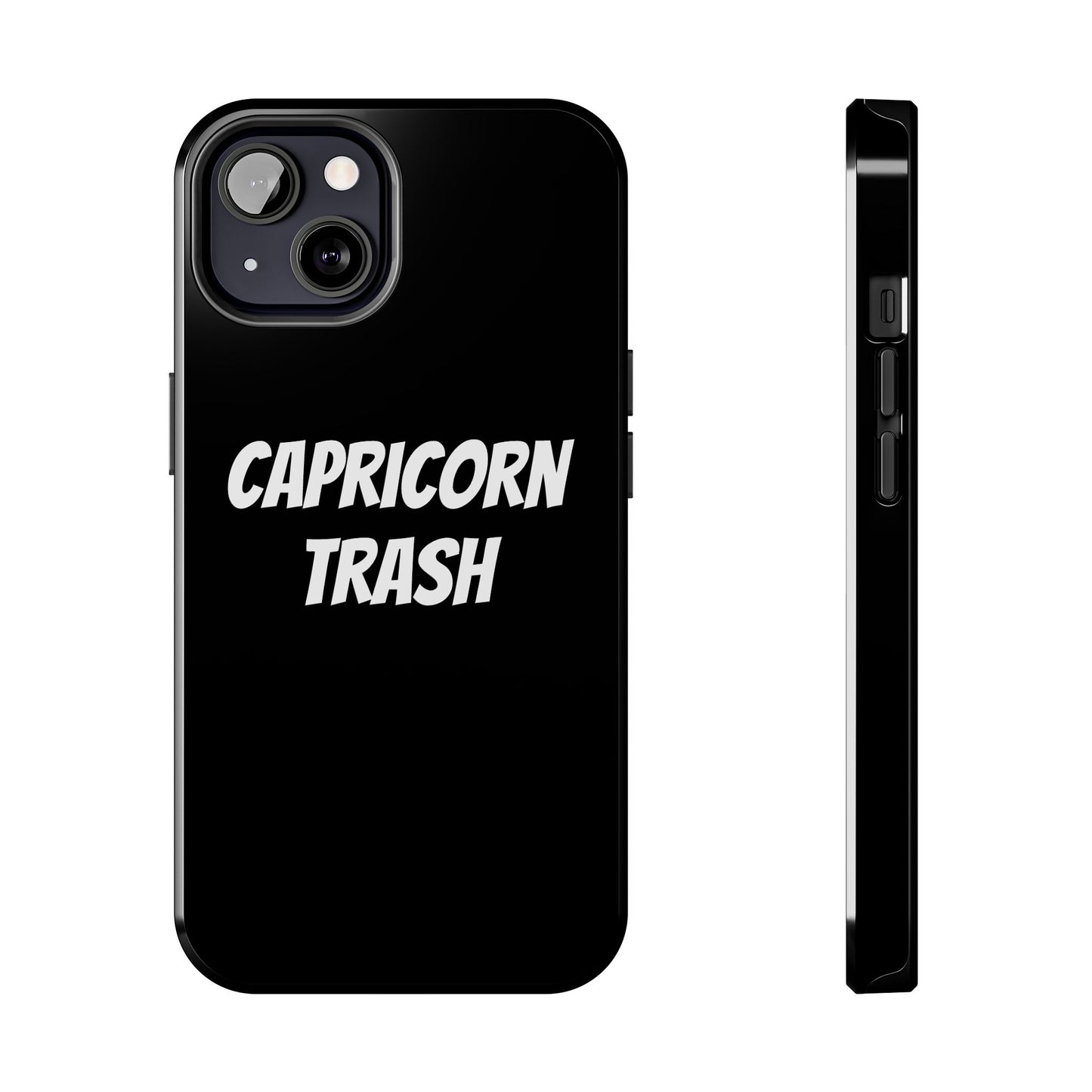 capricorn trash phone case