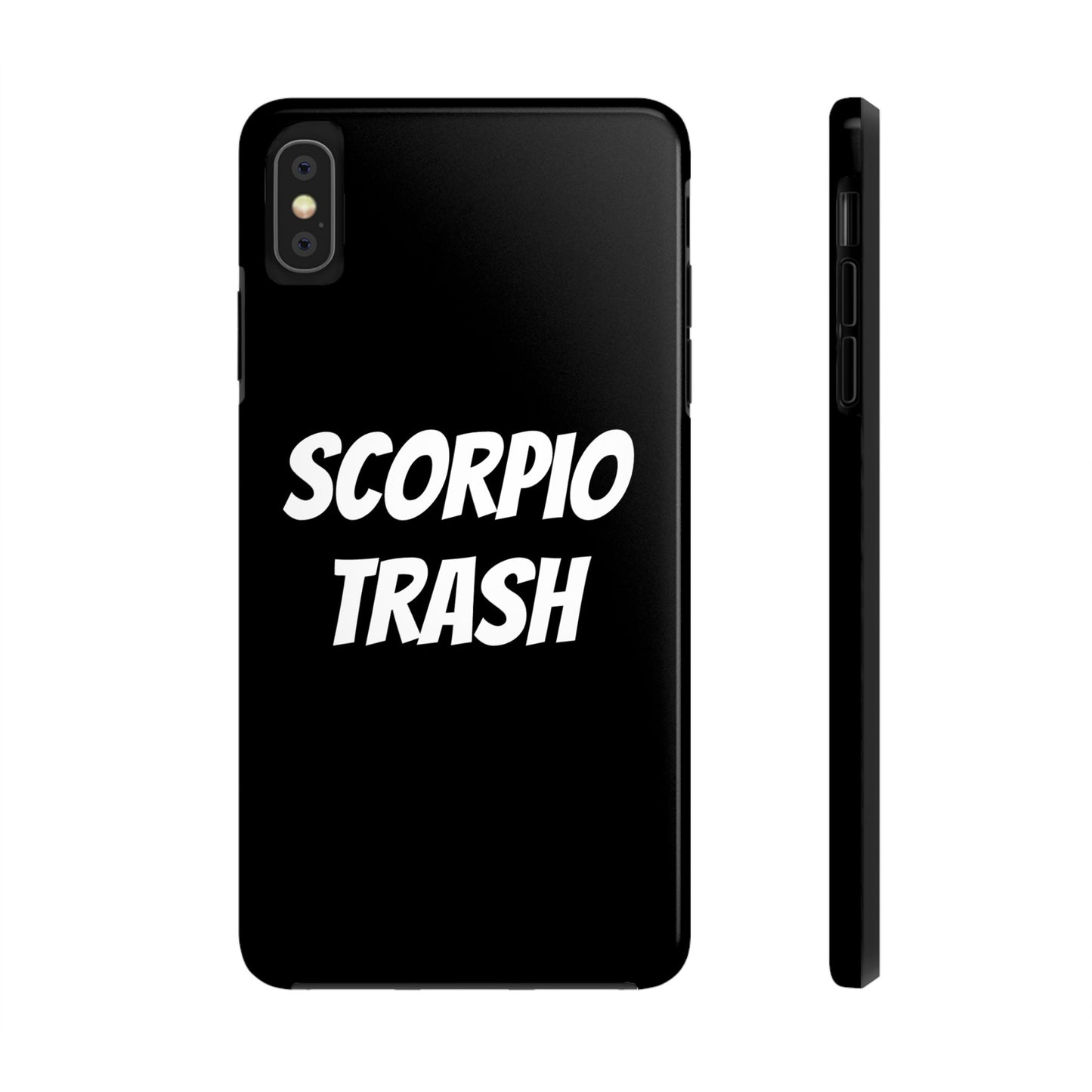scorpio trash phone case