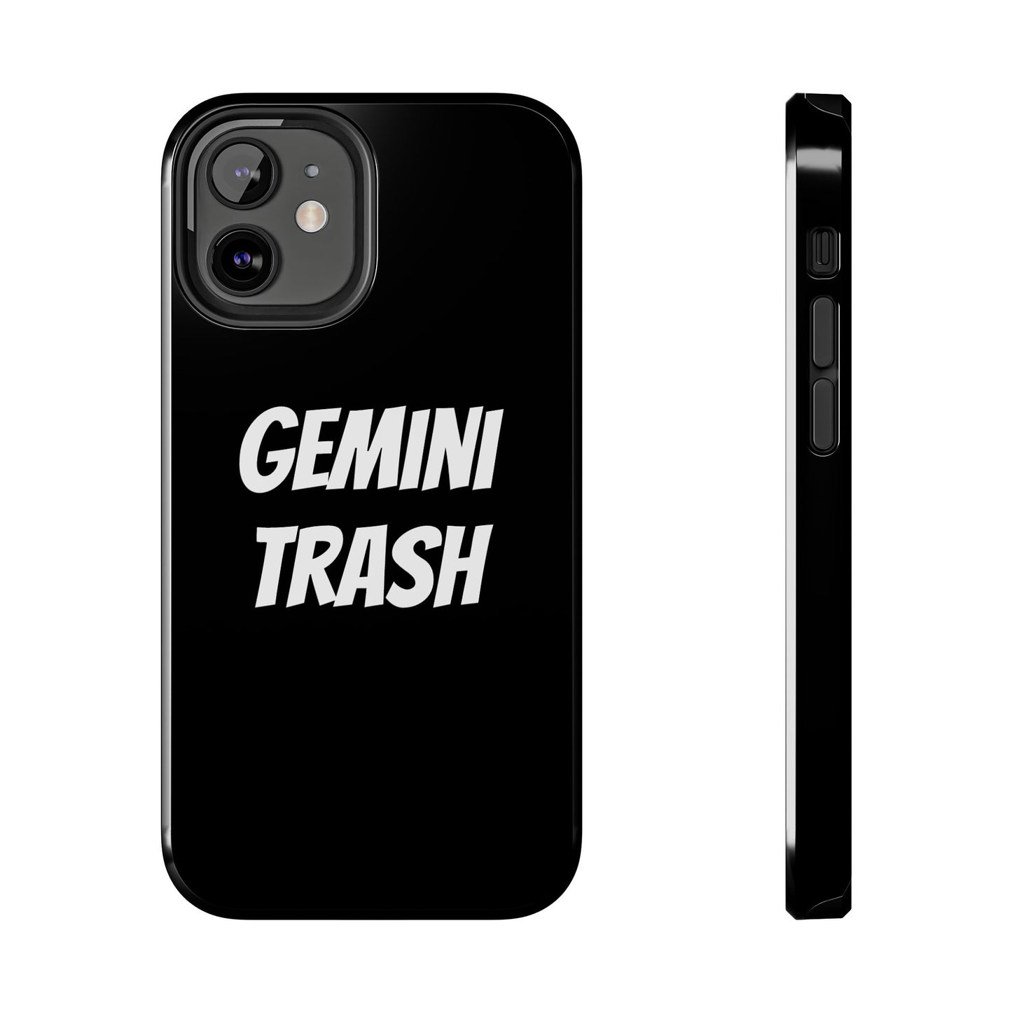 gemini trash phone case