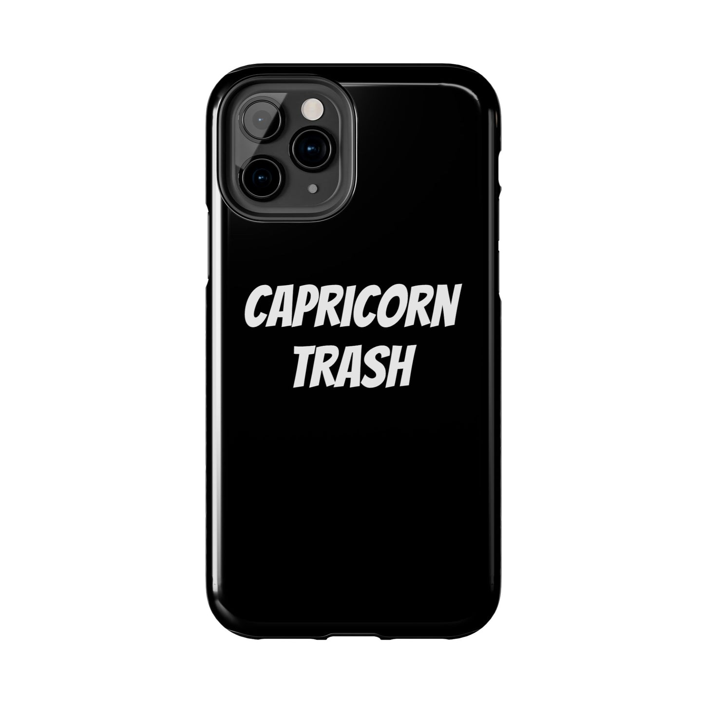 capricorn trash phone case