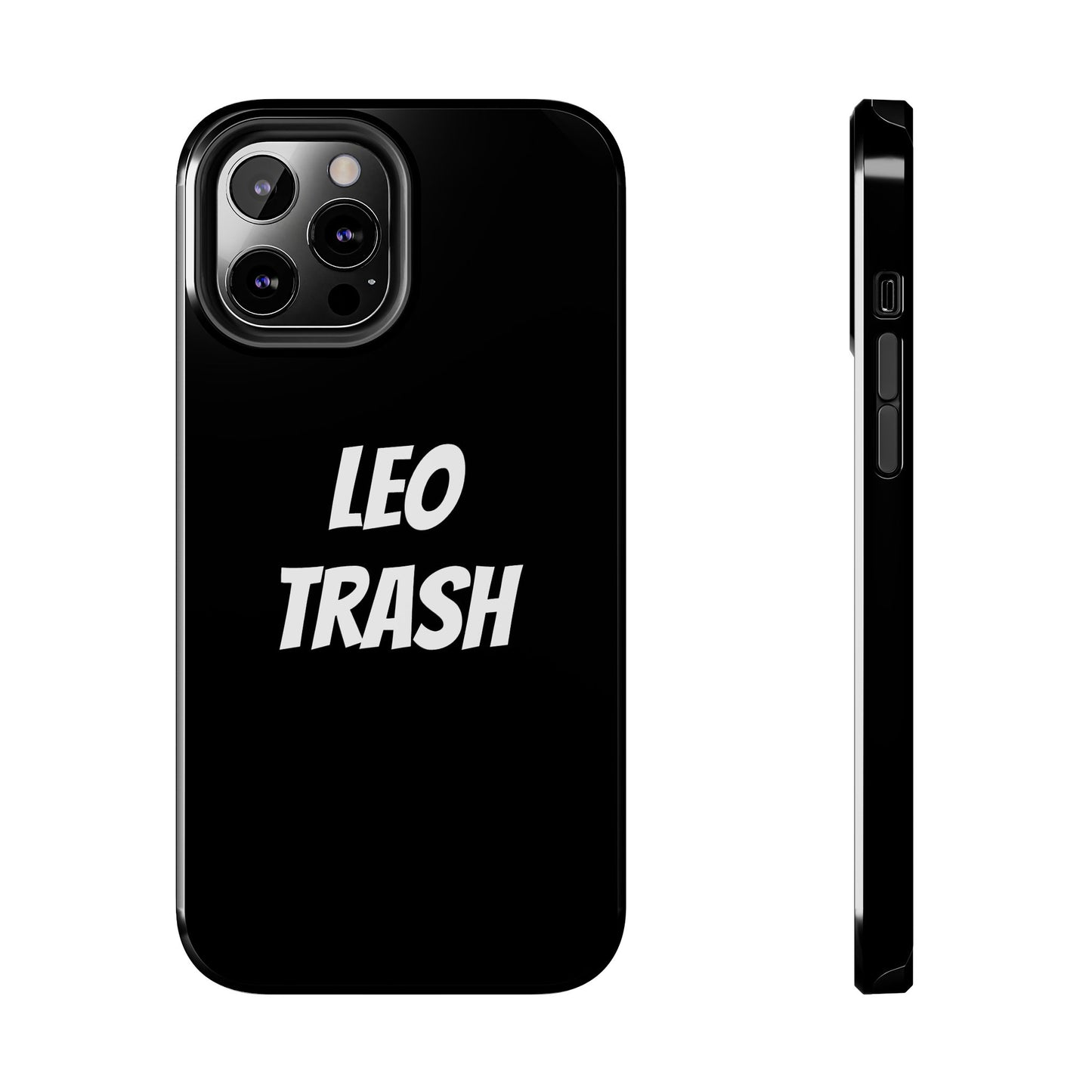leo trash phone case
