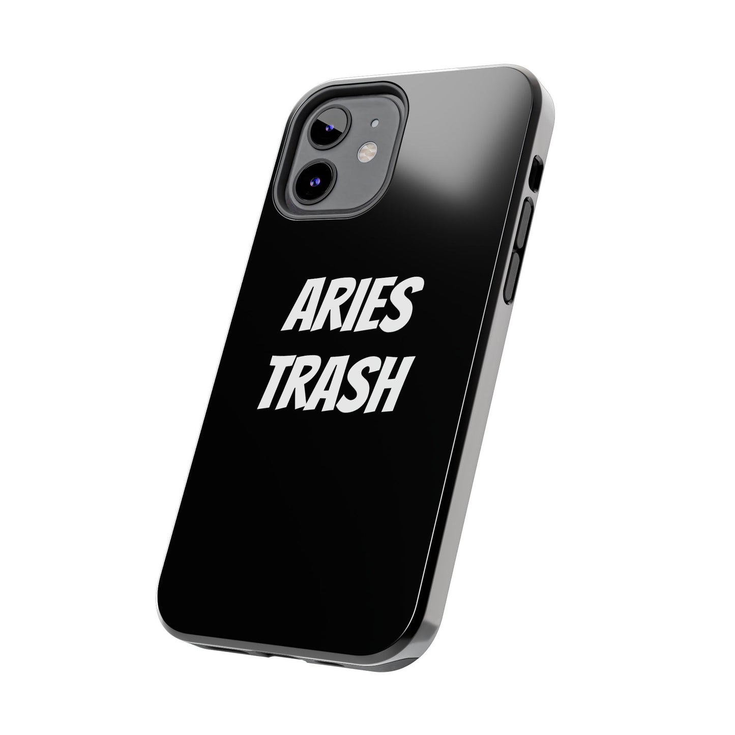 aries trash phone case