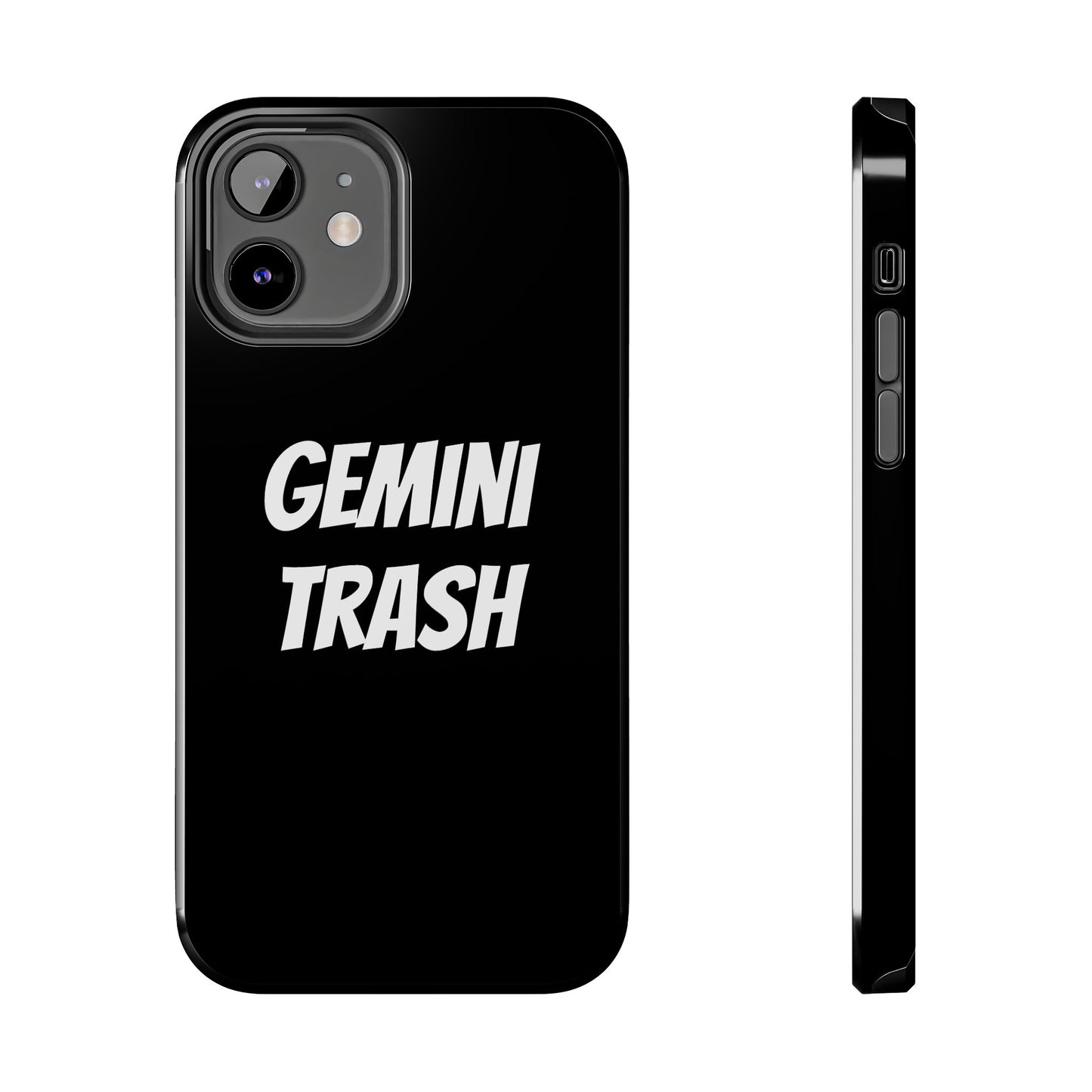 gemini trash phone case